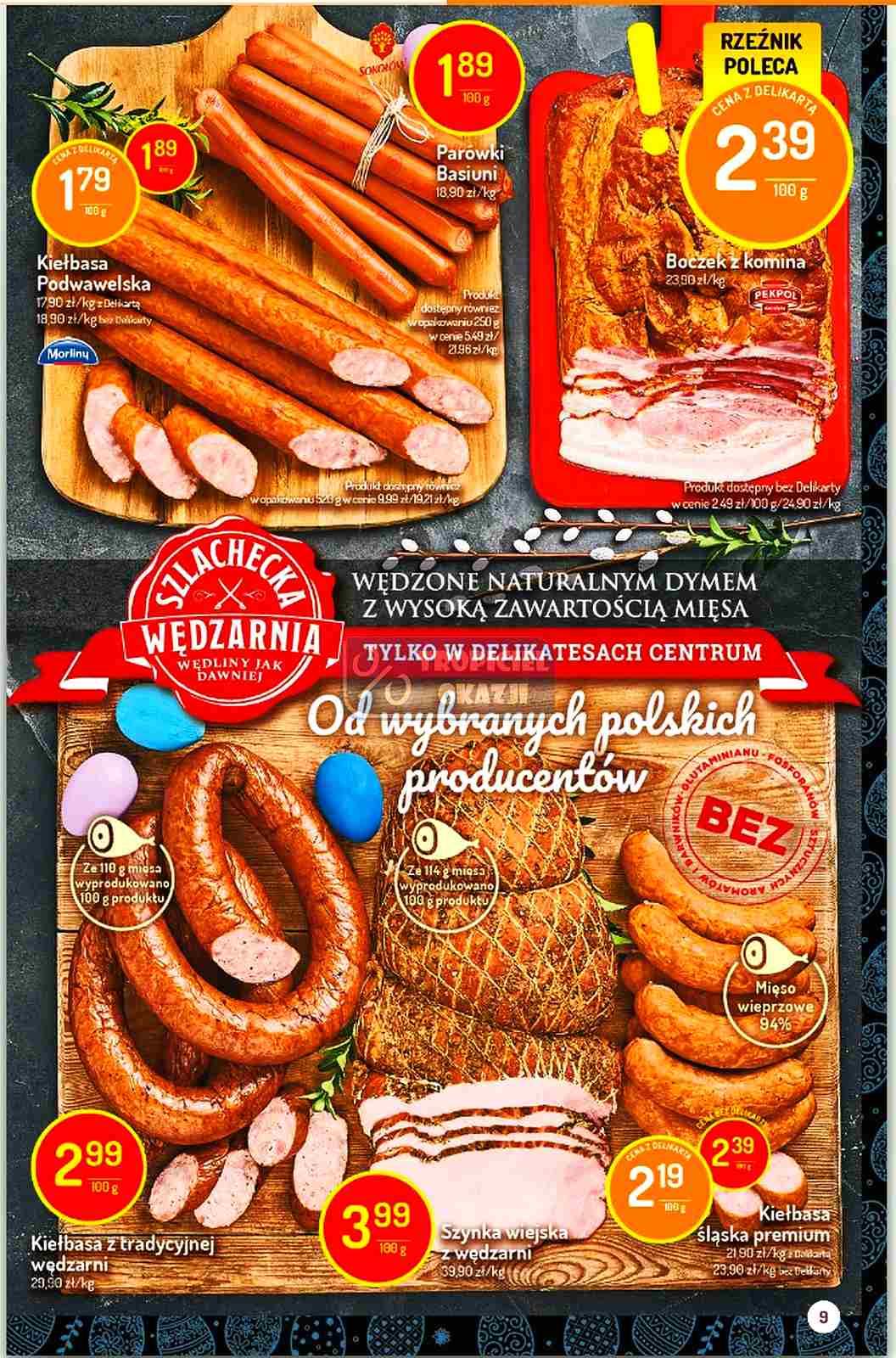Gazetka promocyjna Delikatesy Centrum str. 9