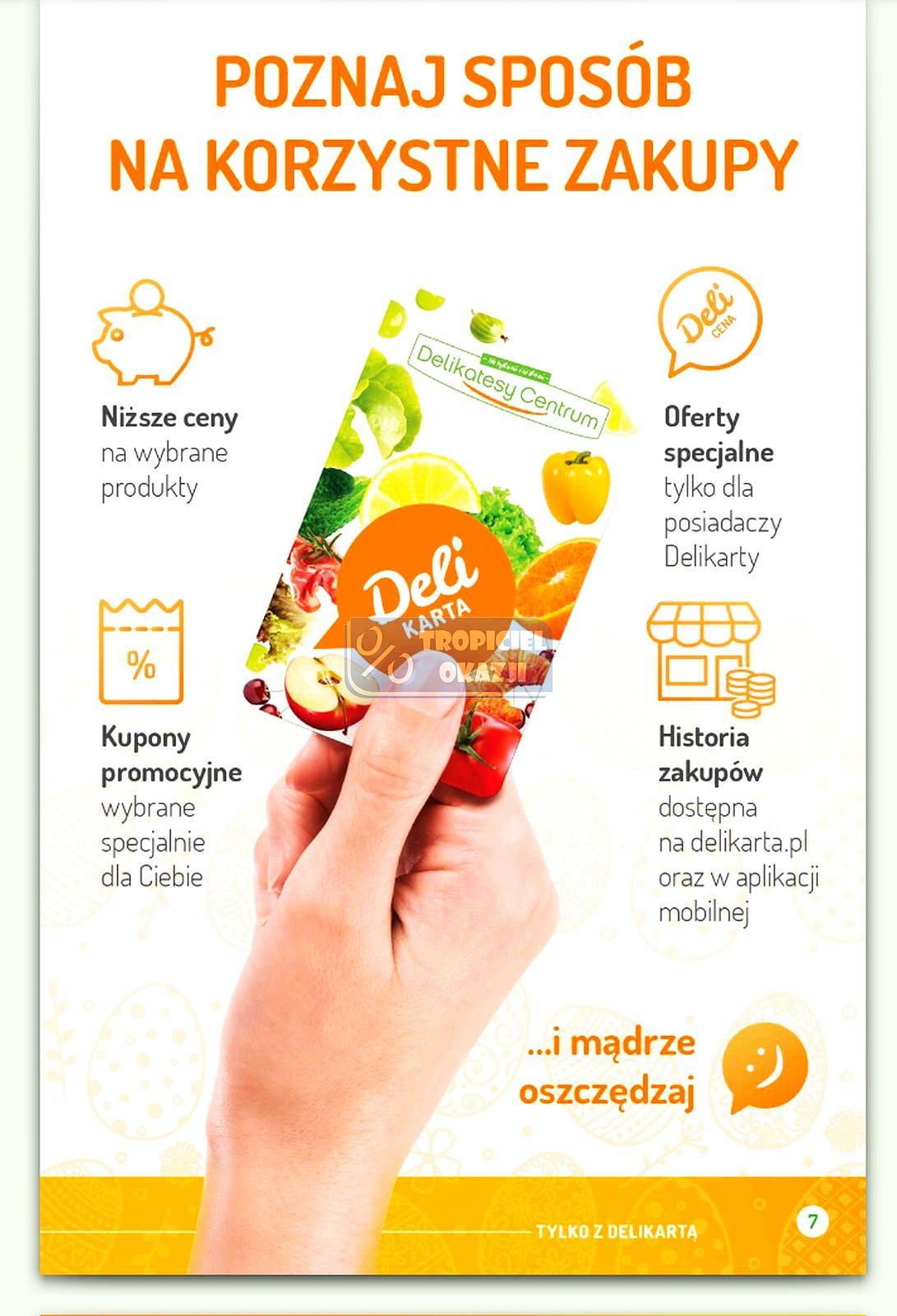 Gazetka promocyjna Delikatesy Centrum str. 7