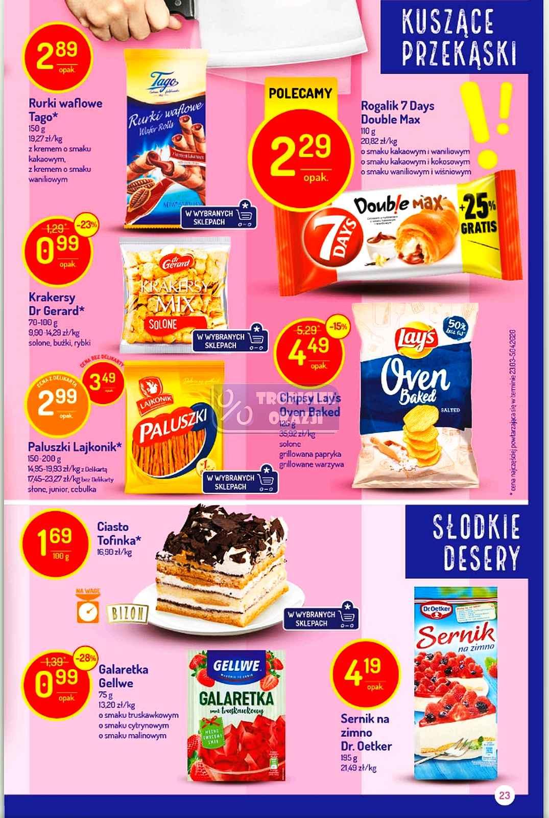 Gazetka promocyjna Delikatesy Centrum str. 23