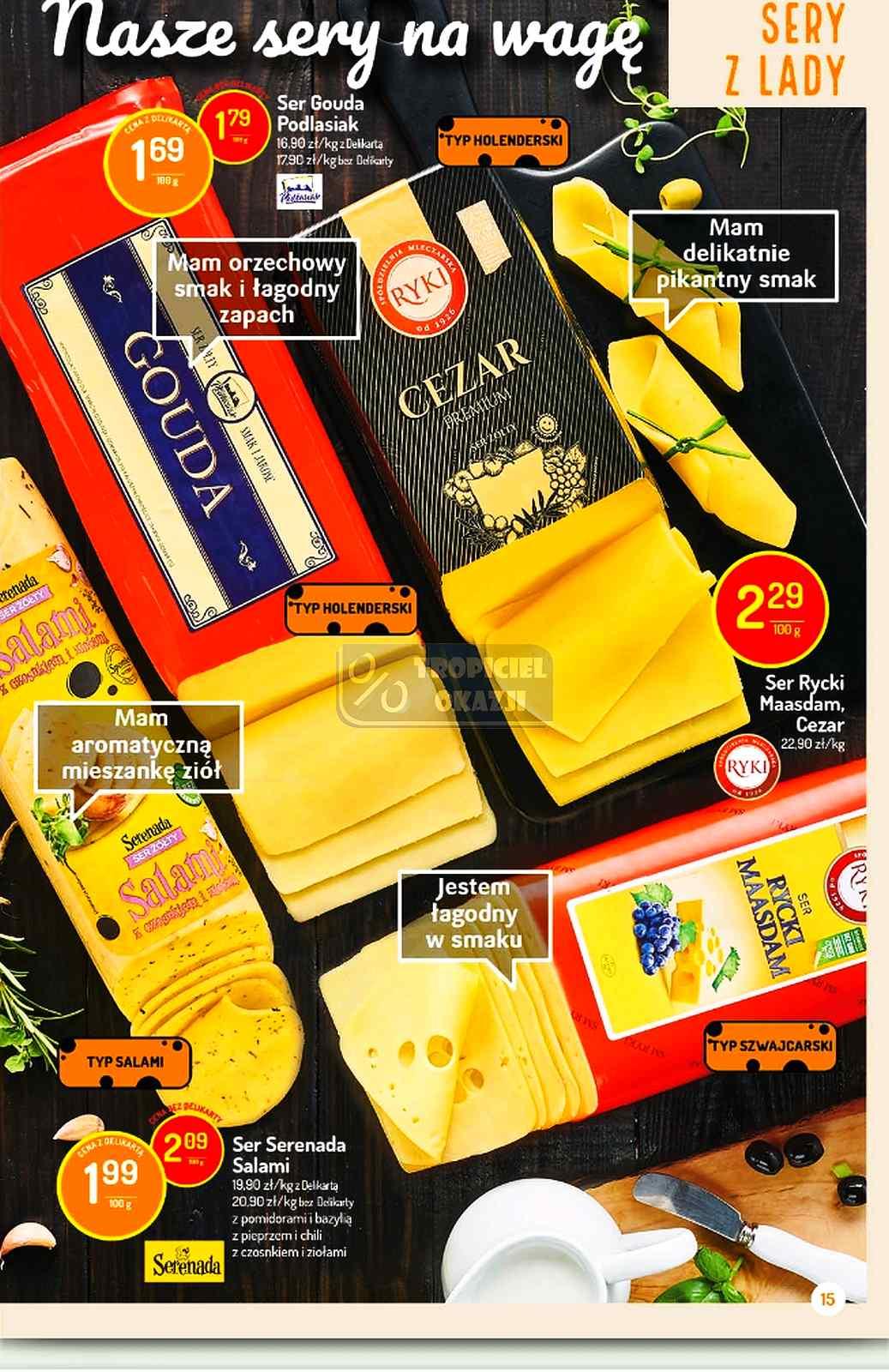 Gazetka promocyjna Delikatesy Centrum str. 15