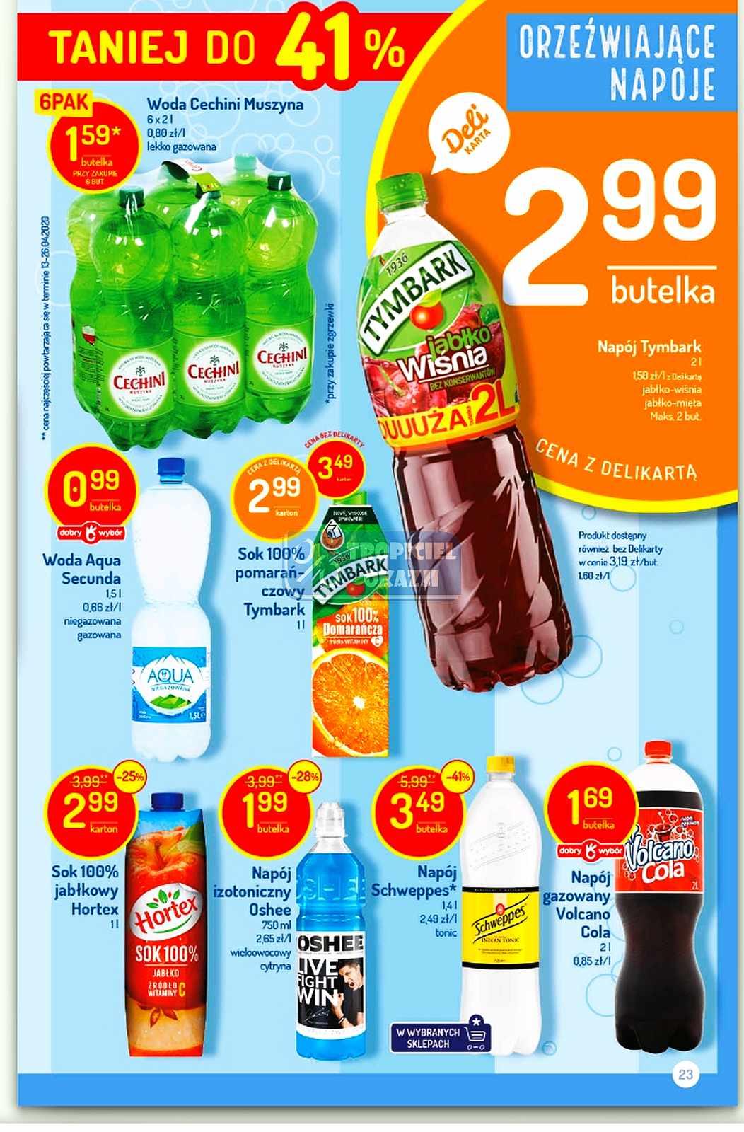 Gazetka promocyjna Delikatesy Centrum str. 23