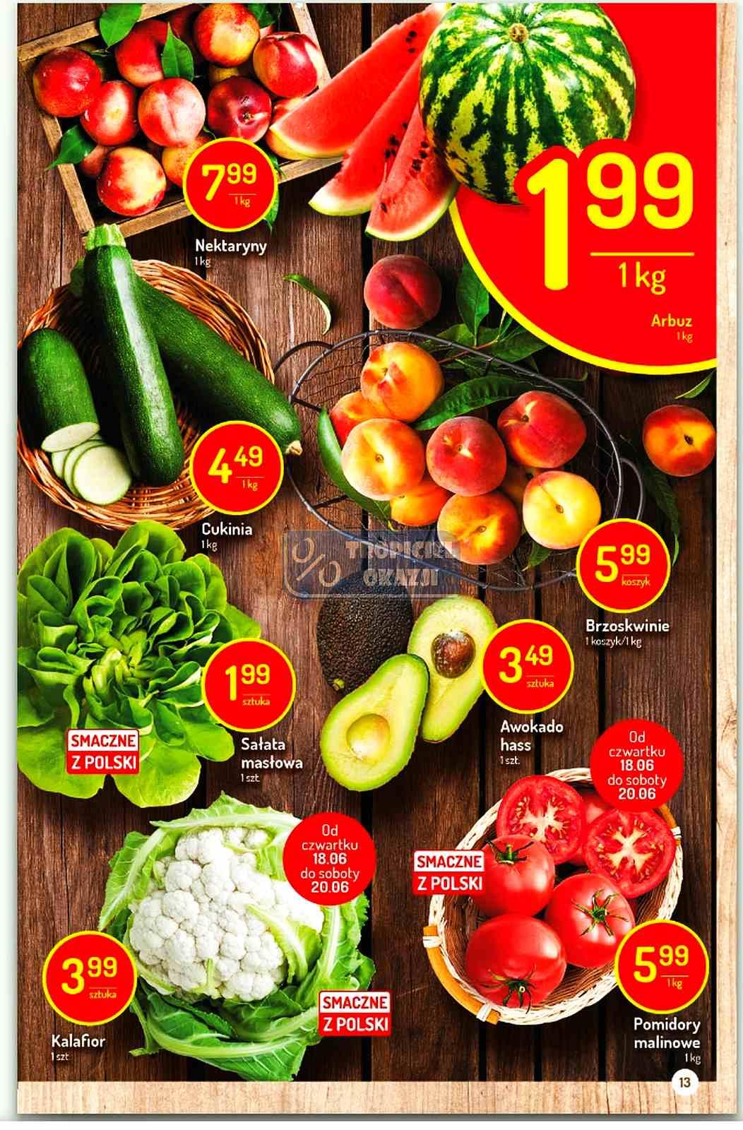 Gazetka promocyjna Delikatesy Centrum str. 13