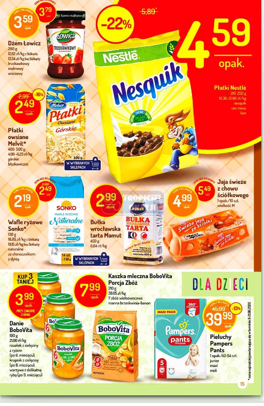 Gazetka promocyjna Delikatesy Centrum str. 15