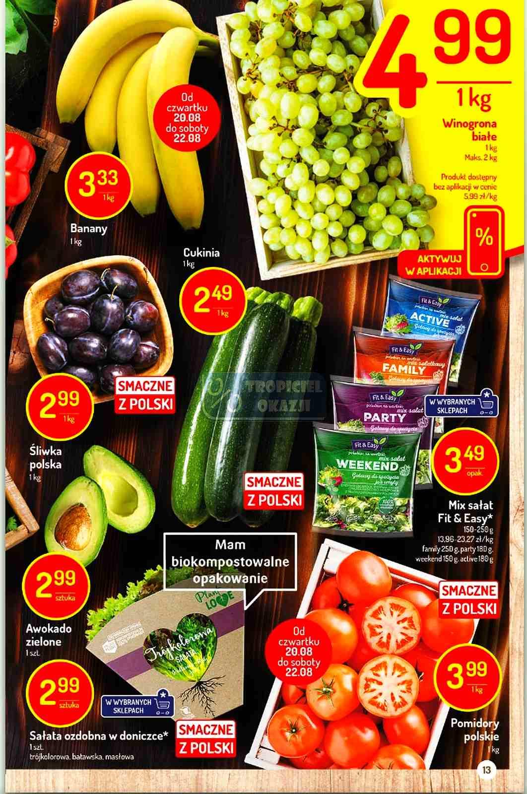 Gazetka promocyjna Delikatesy Centrum str. 13