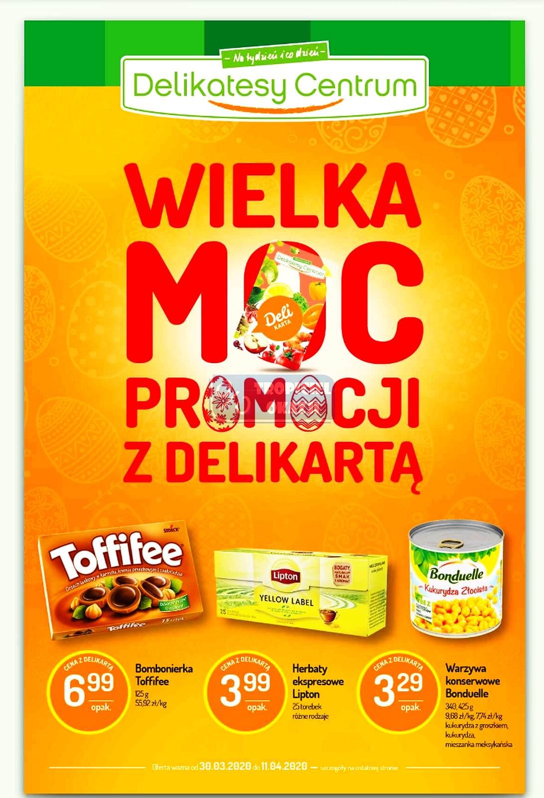 Gazetka promocyjna Delikatesy Centrum str. 1