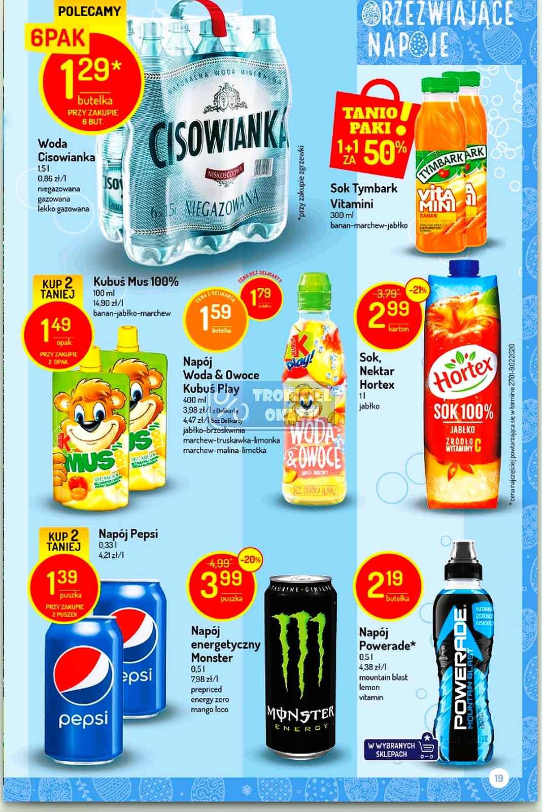 Gazetka promocyjna Delikatesy Centrum str. 19