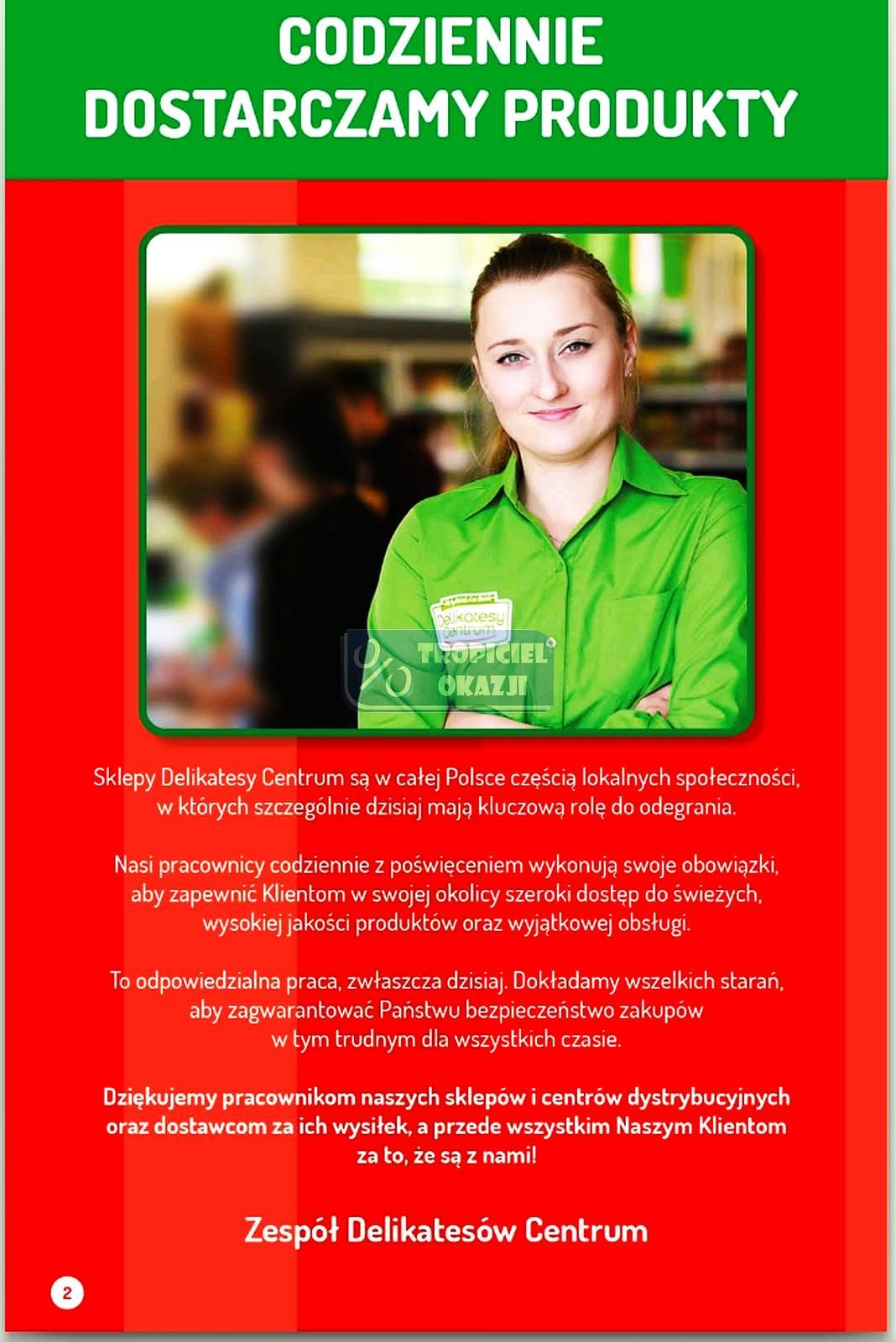 Gazetka promocyjna Delikatesy Centrum str. 2