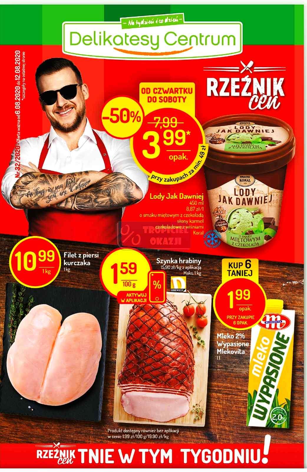 Gazetka promocyjna Delikatesy Centrum str. 1