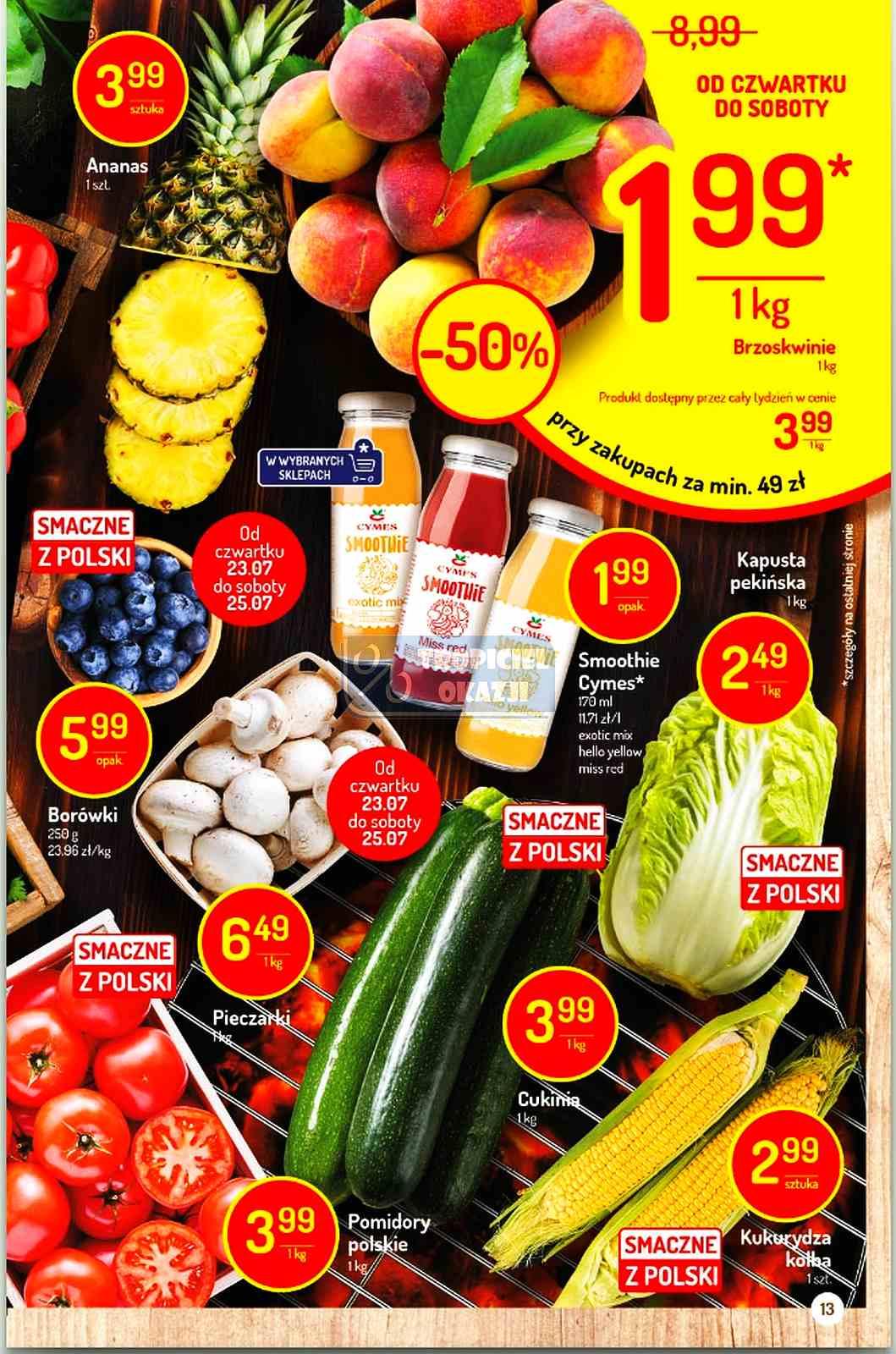 Gazetka promocyjna Delikatesy Centrum str. 13