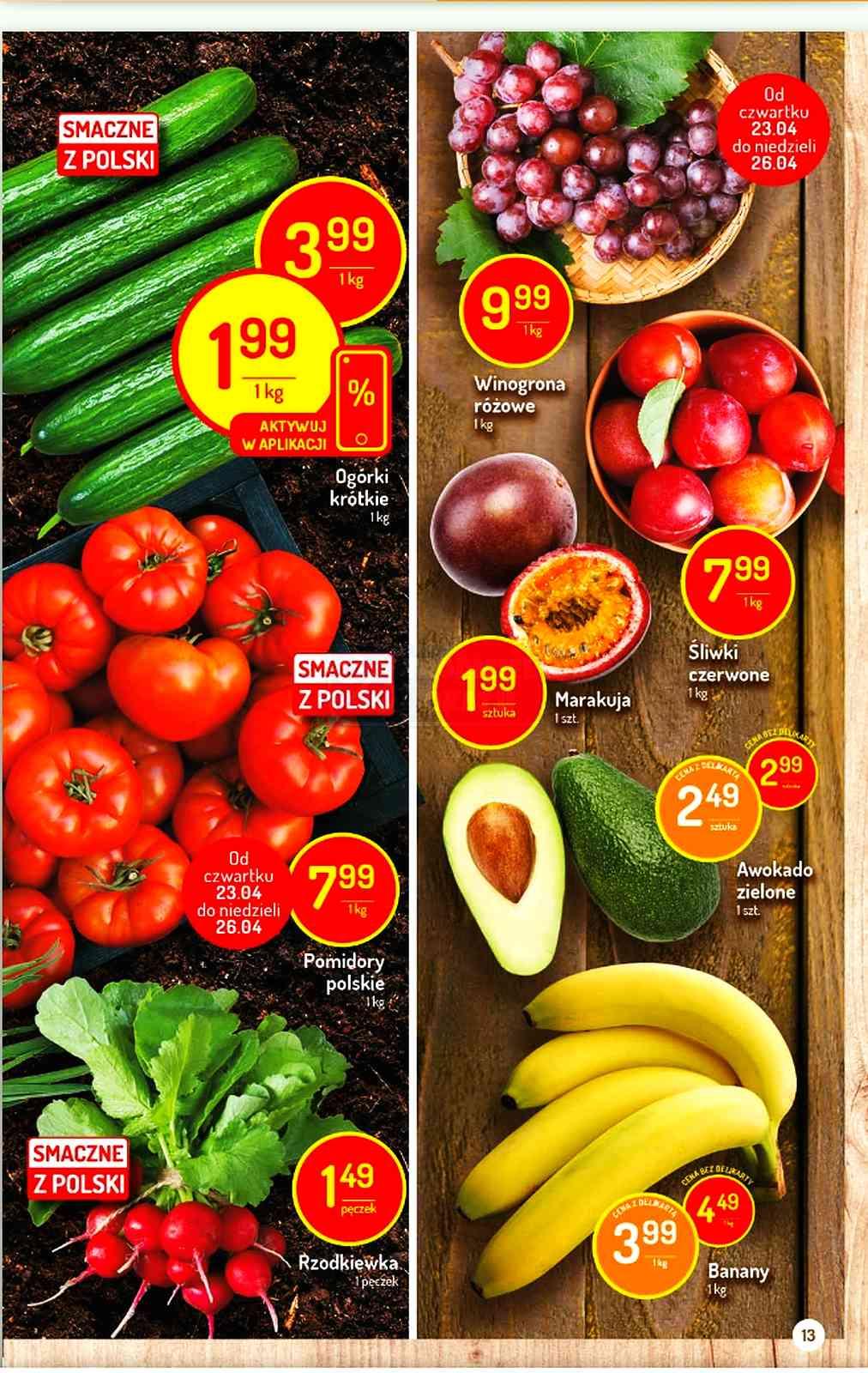 Gazetka promocyjna Delikatesy Centrum str. 13