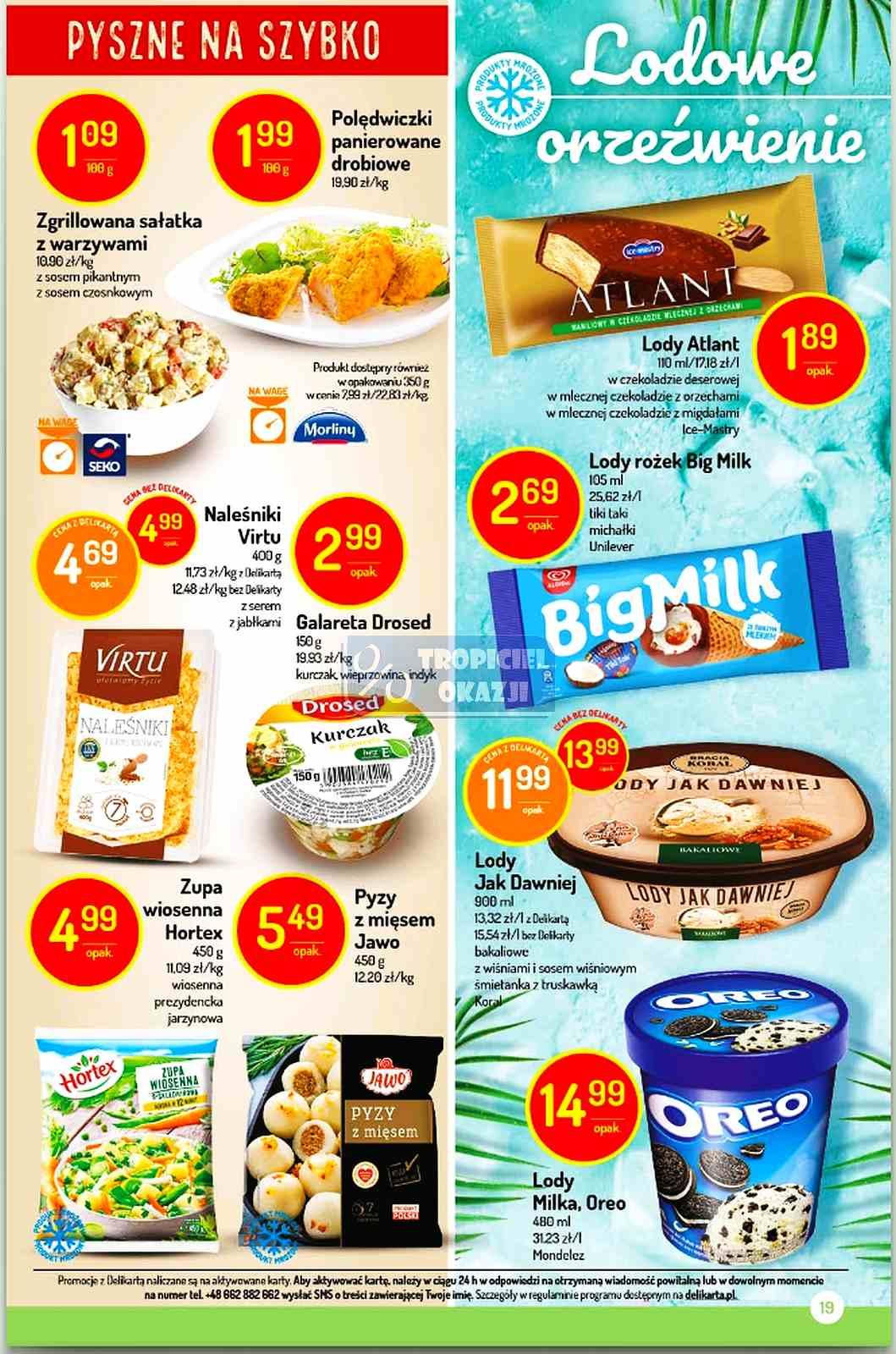 Gazetka promocyjna Delikatesy Centrum str. 19