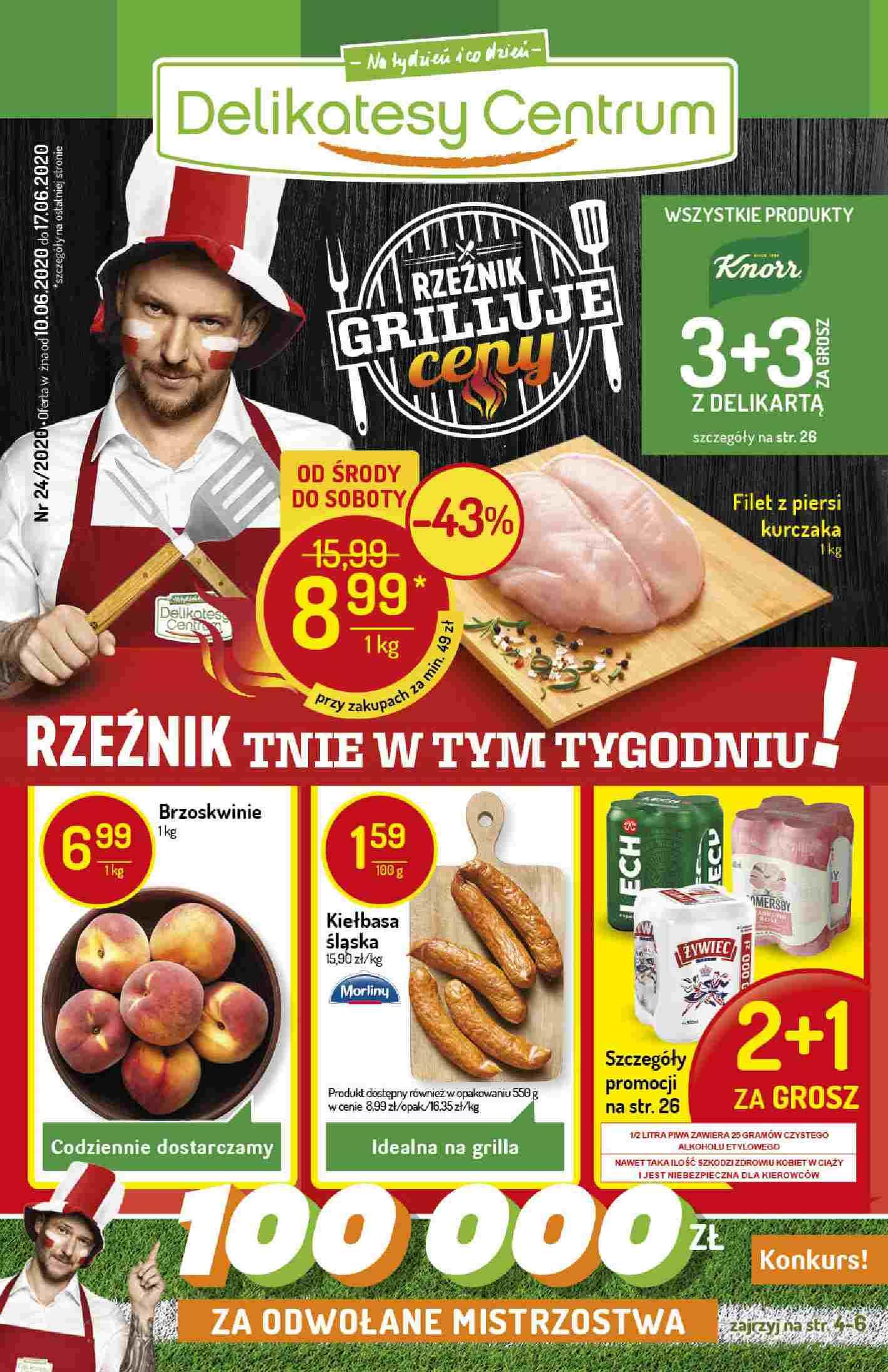 Gazetka promocyjna Delikatesy Centrum str. 1