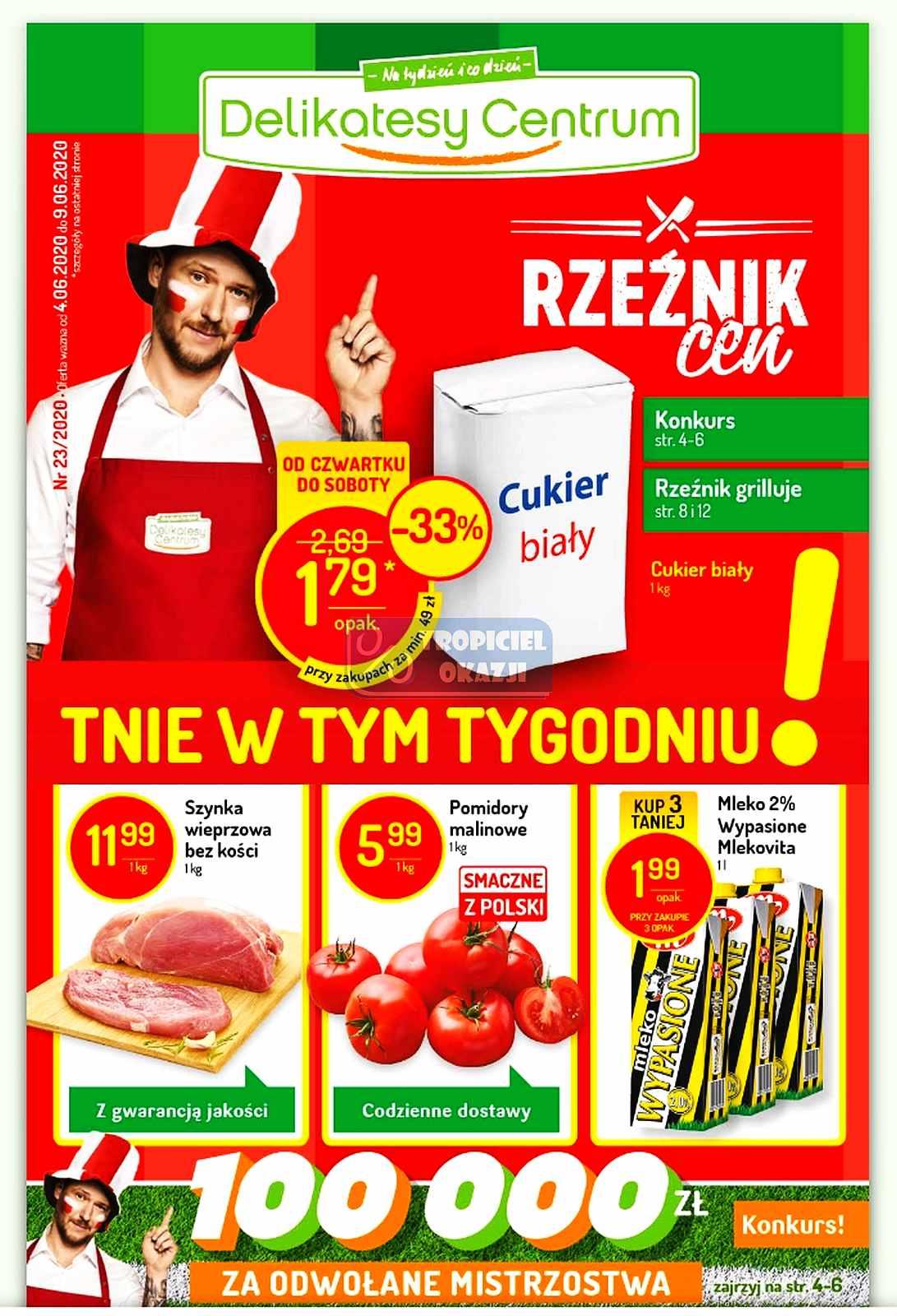Gazetka promocyjna Delikatesy Centrum str. 1