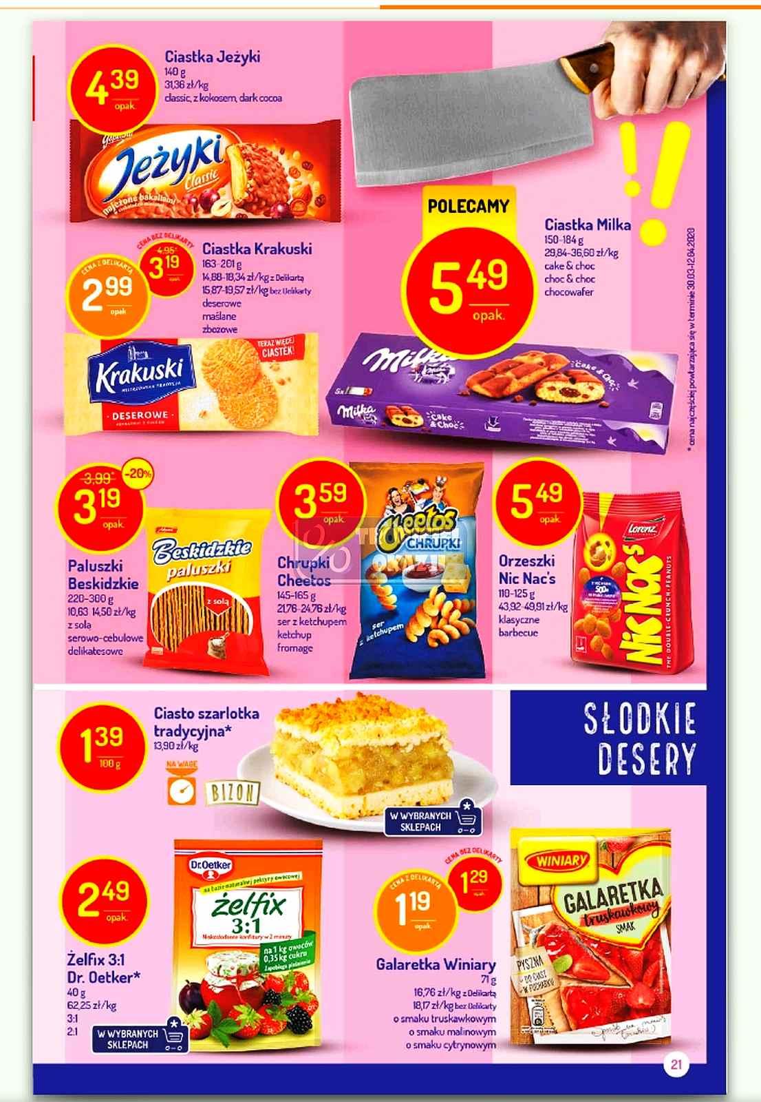 Gazetka promocyjna Delikatesy Centrum str. 21