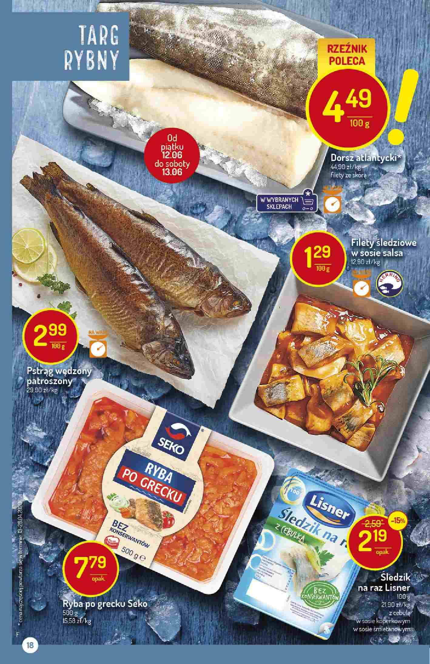 Gazetka promocyjna Delikatesy Centrum str. 18