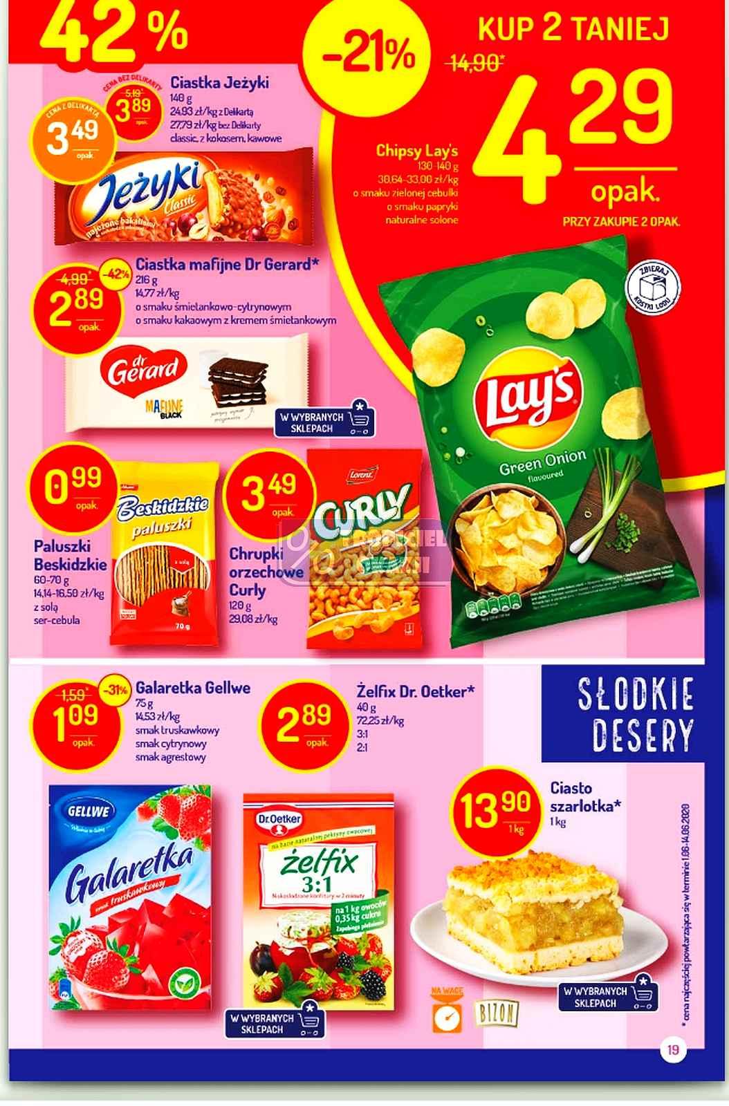 Gazetka promocyjna Delikatesy Centrum str. 19