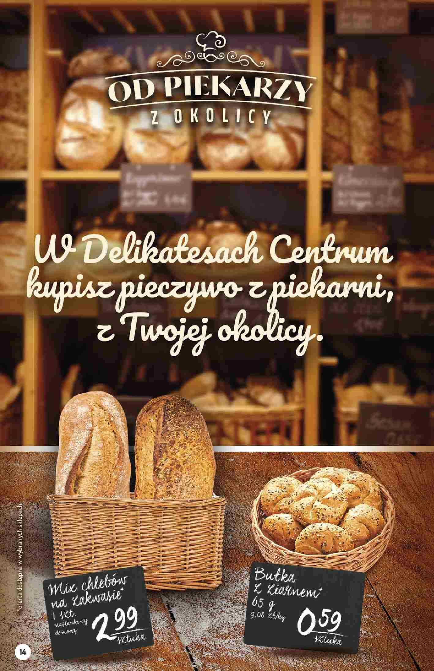 Gazetka promocyjna Delikatesy Centrum str. 14