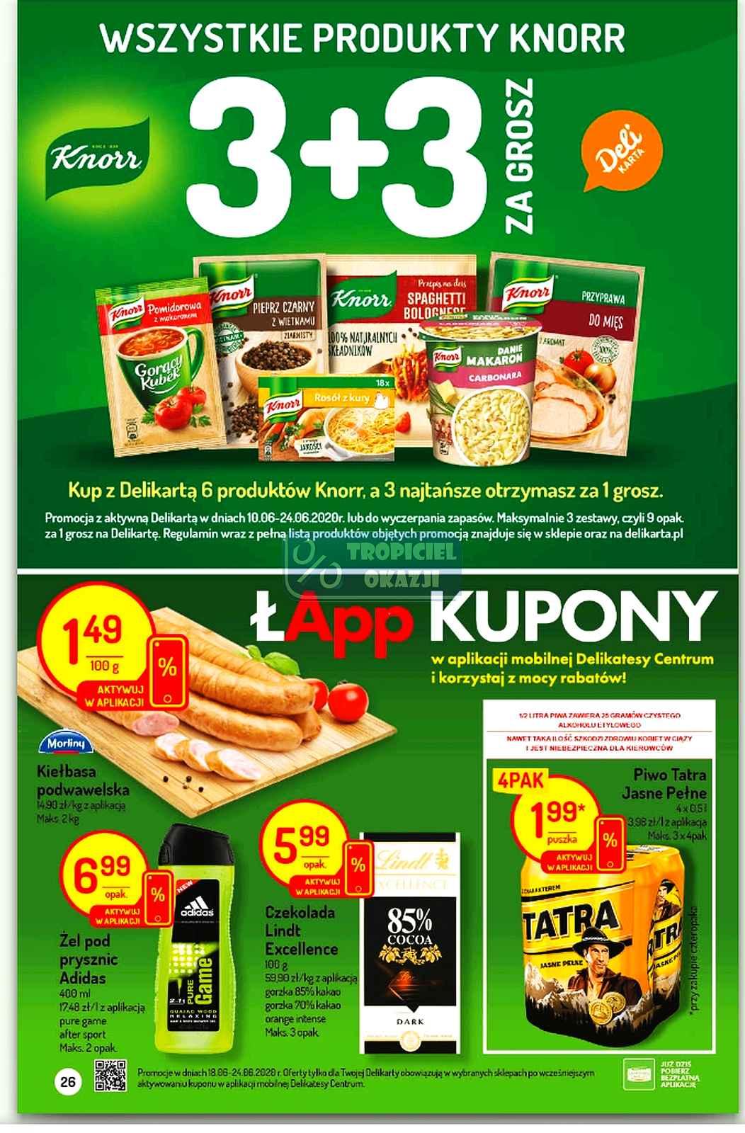 Gazetka promocyjna Delikatesy Centrum str. 26