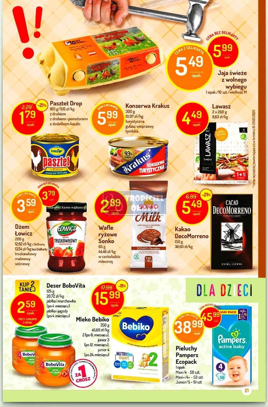 Gazetka promocyjna Delikatesy Centrum str. 21