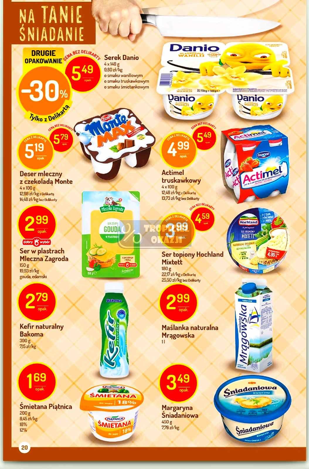 Gazetka promocyjna Delikatesy Centrum str. 20