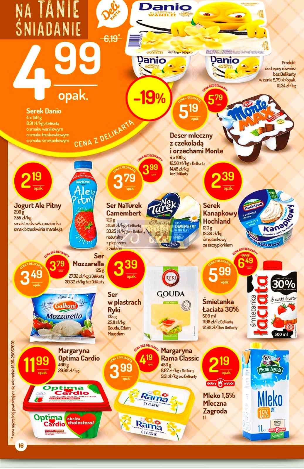 Gazetka promocyjna Delikatesy Centrum str. 16