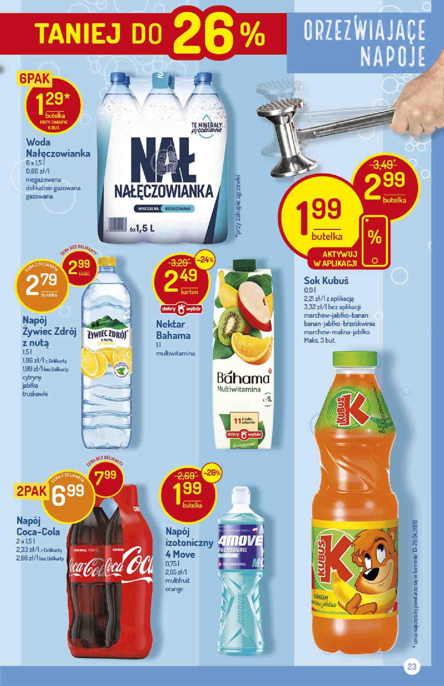 Gazetka promocyjna Delikatesy Centrum str. 23