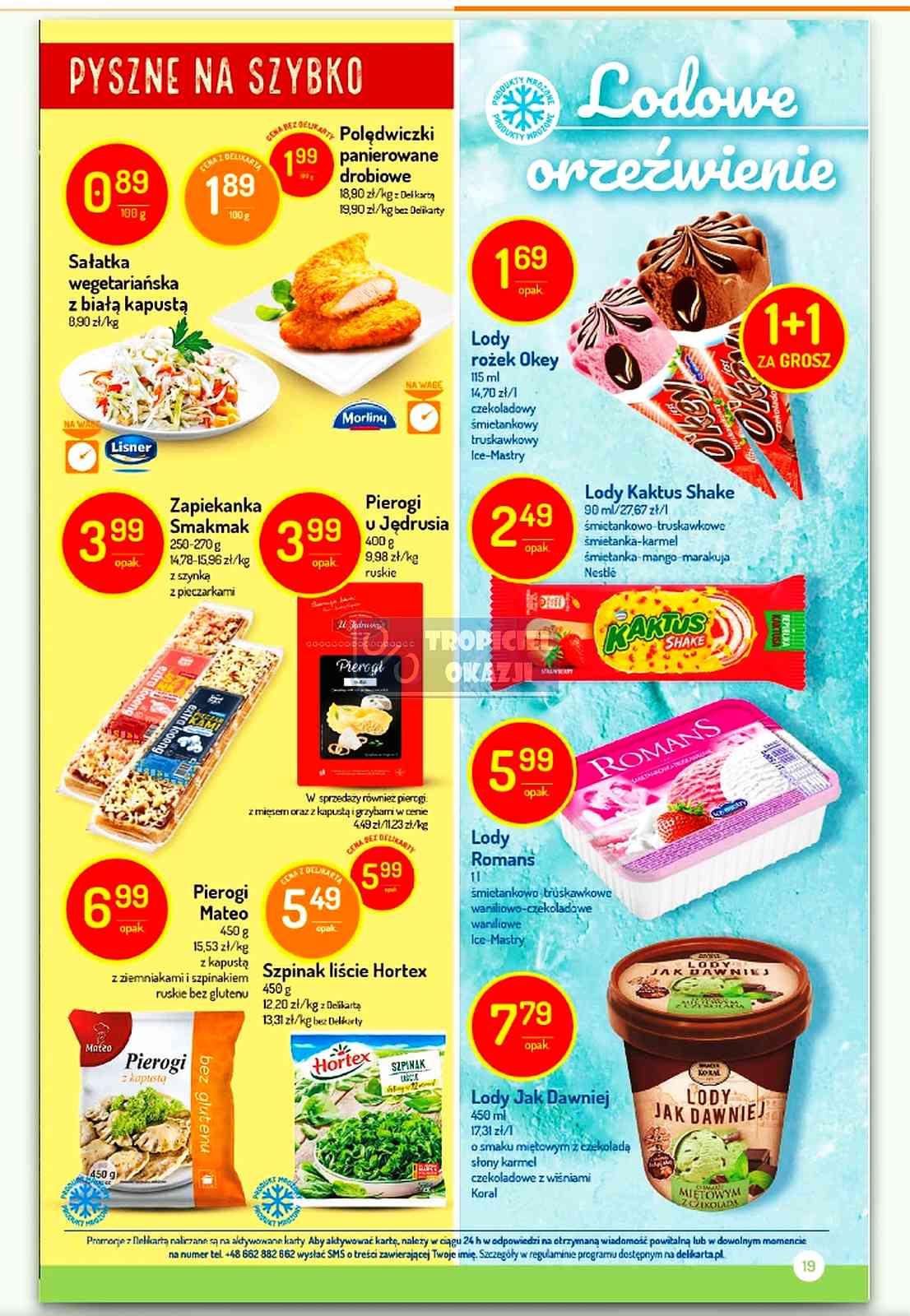 Gazetka promocyjna Delikatesy Centrum str. 19