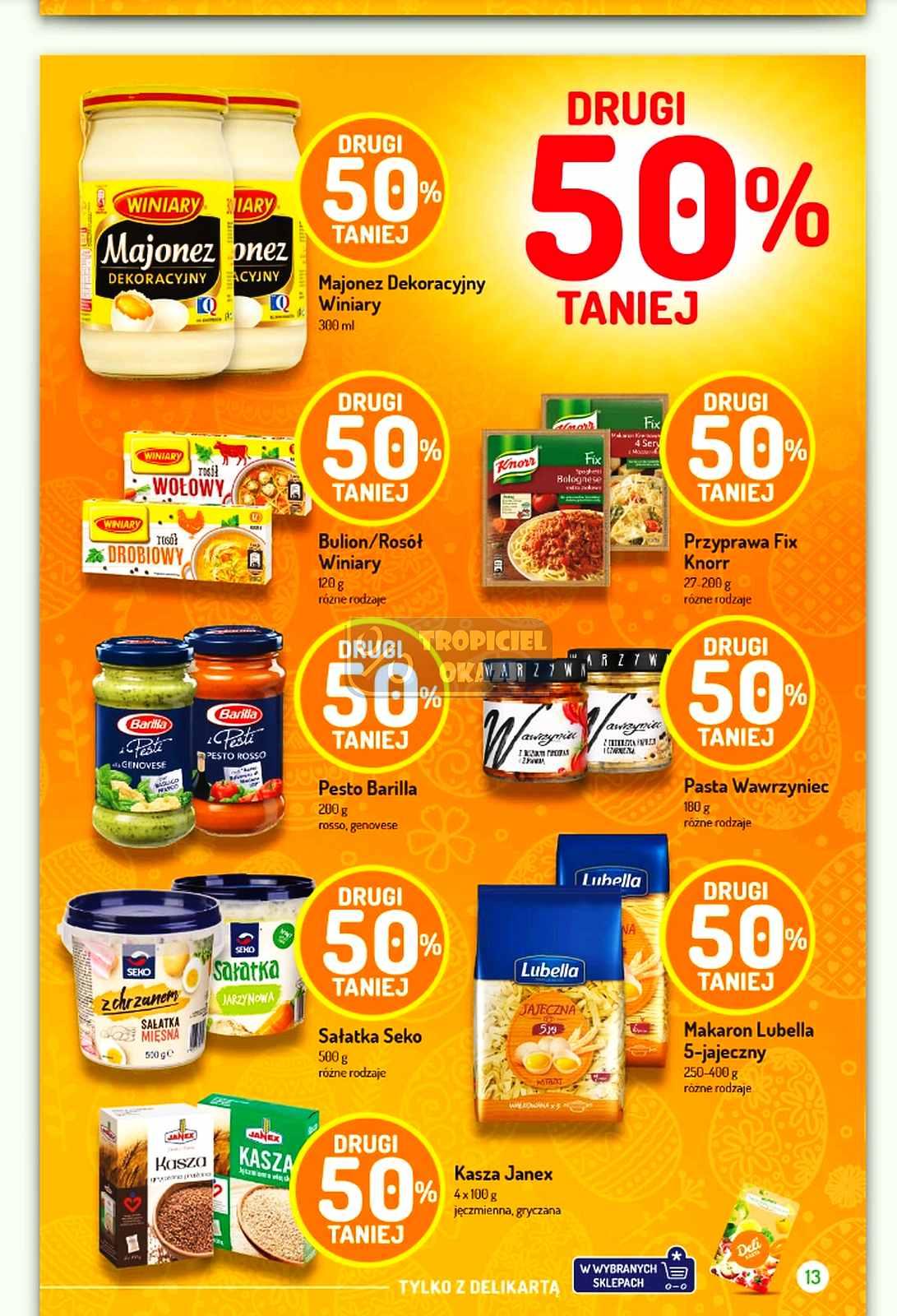 Gazetka promocyjna Delikatesy Centrum str. 13