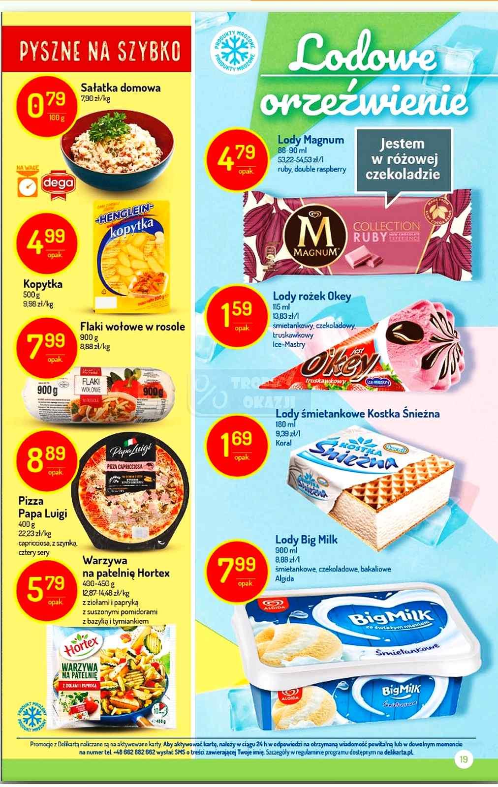 Gazetka promocyjna Delikatesy Centrum str. 19