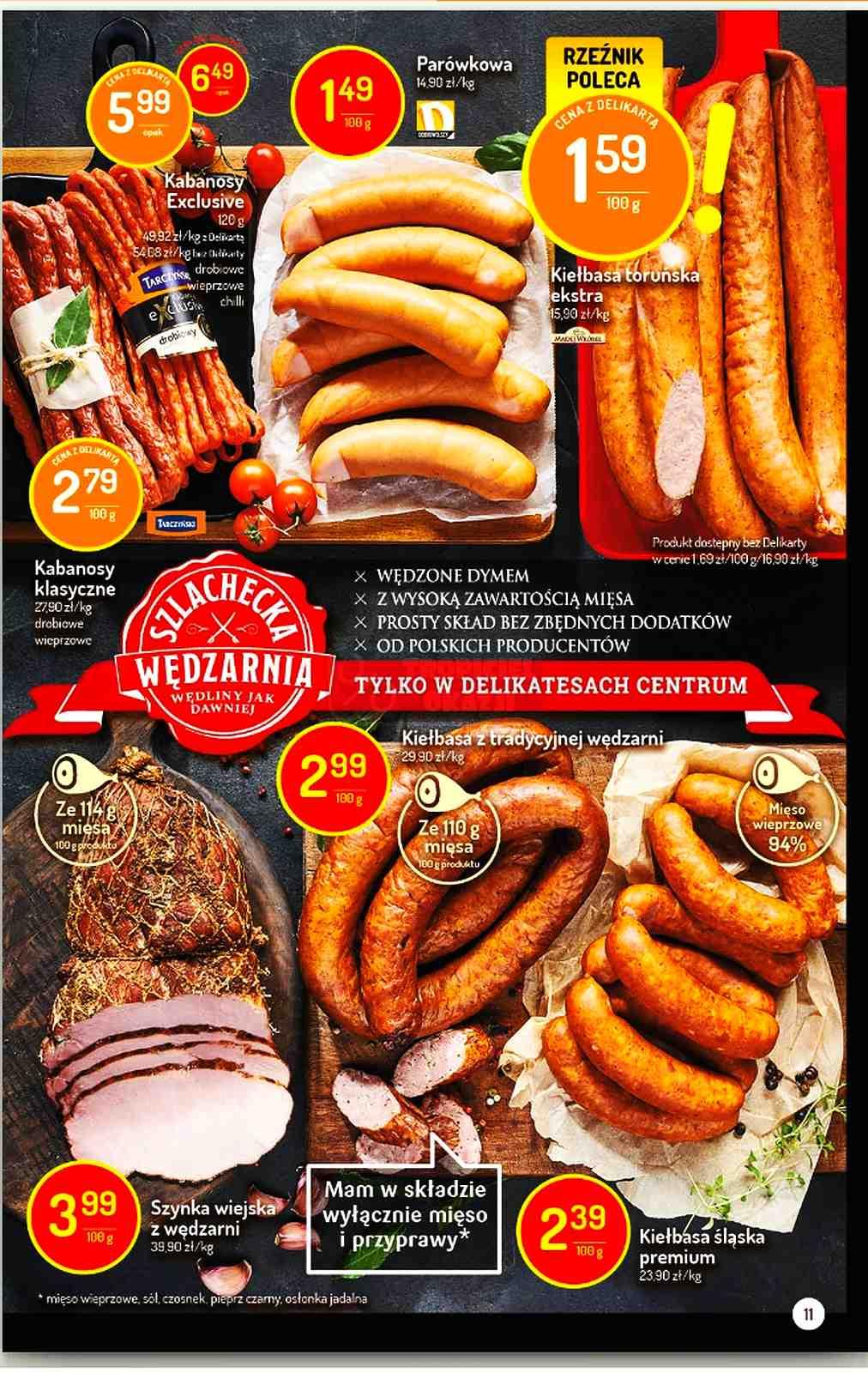 Gazetka promocyjna Delikatesy Centrum str. 11