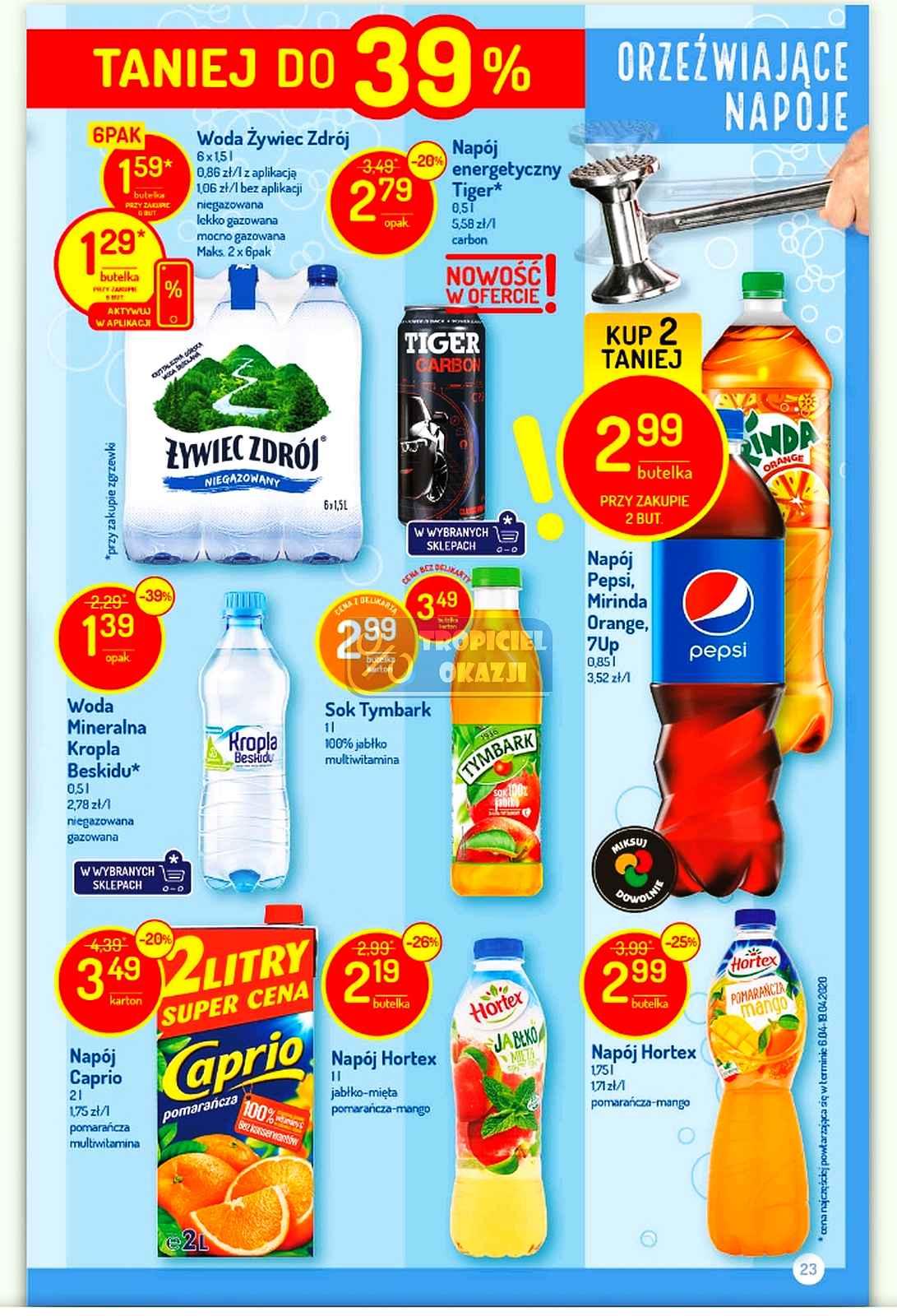 Gazetka promocyjna Delikatesy Centrum str. 23