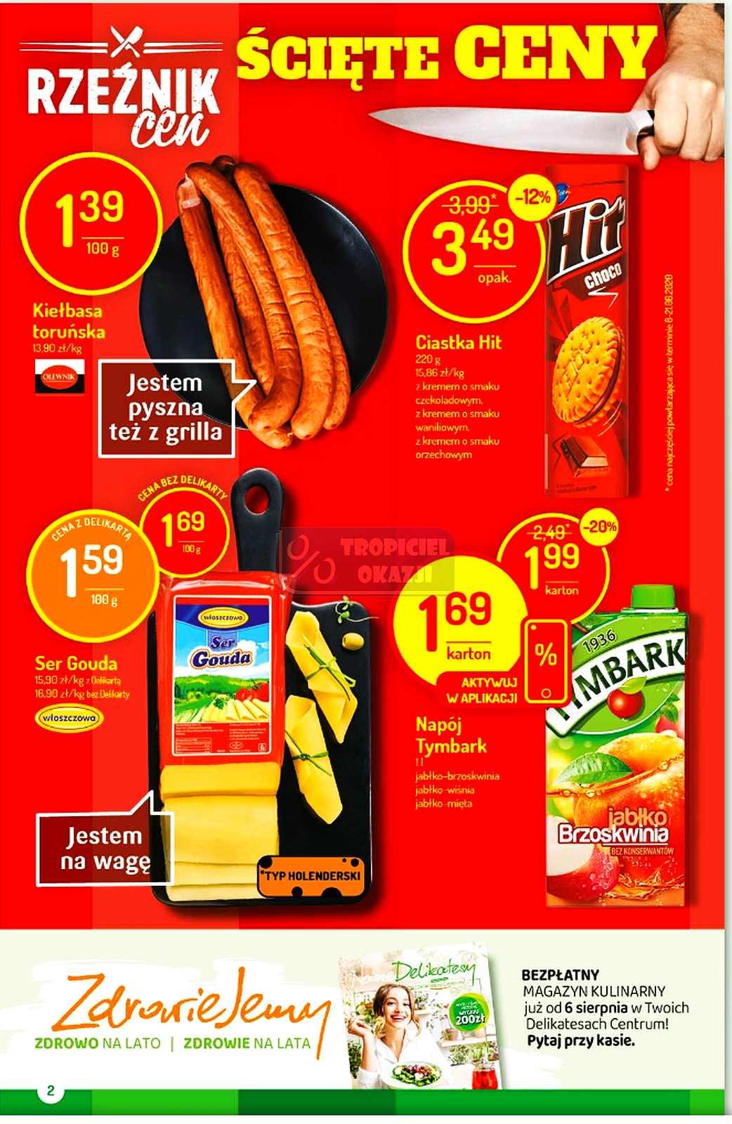 Gazetka promocyjna Delikatesy Centrum str. 2