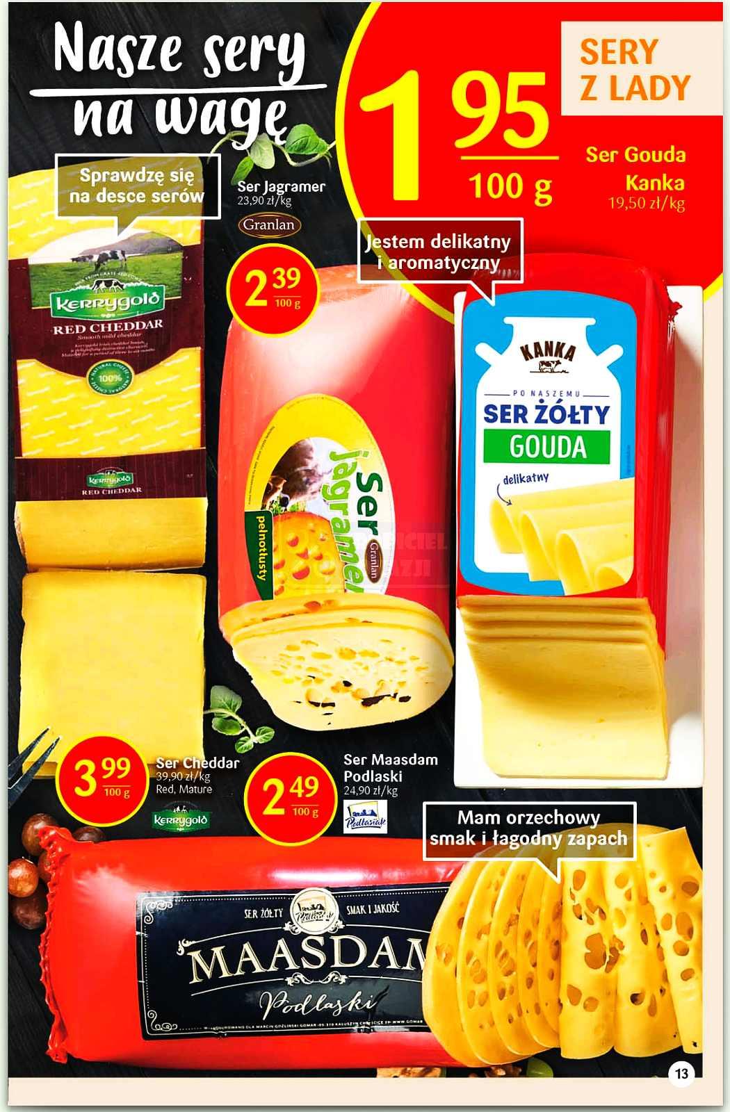 Gazetka promocyjna Delikatesy Centrum str. 13