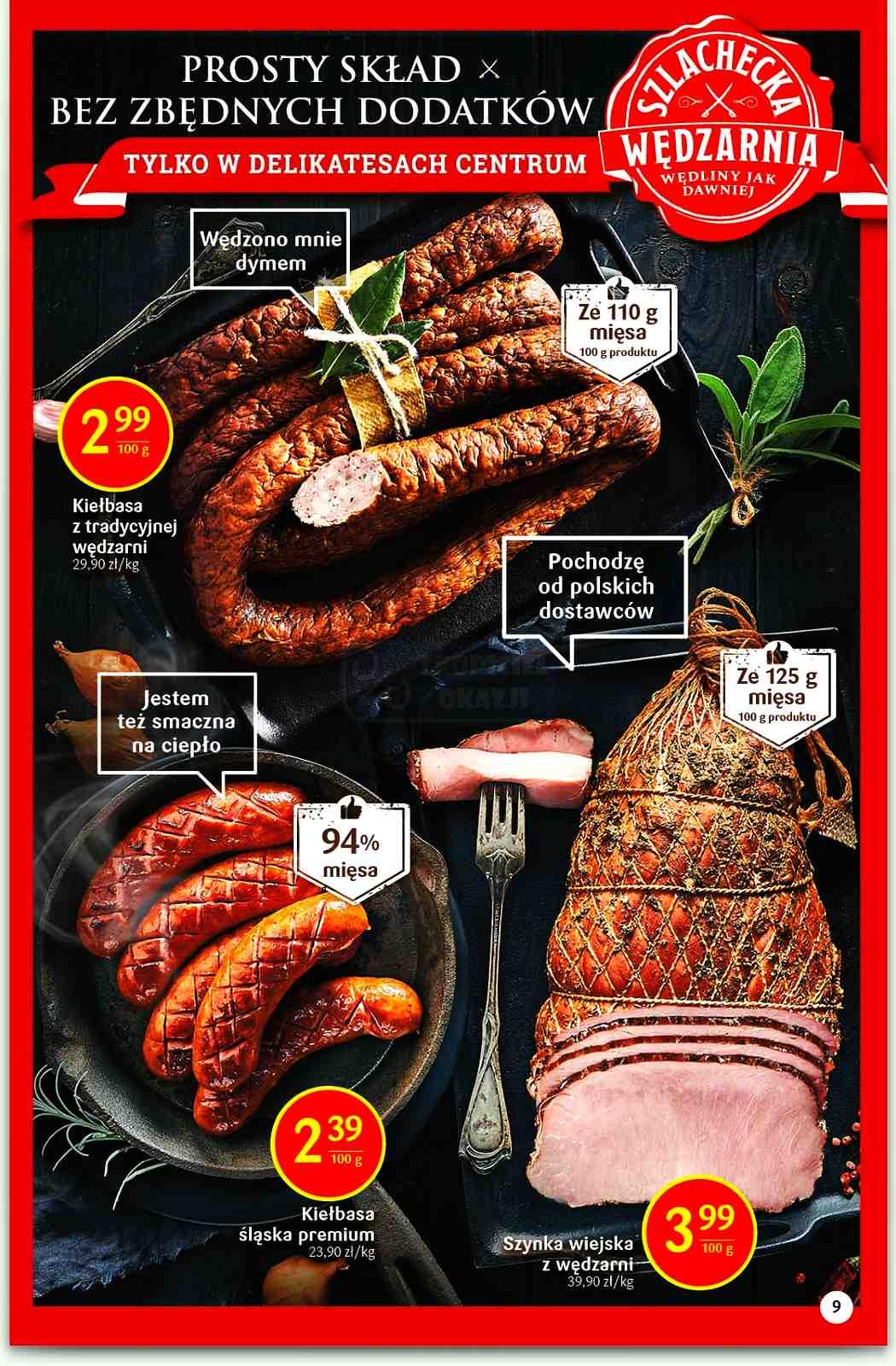 Gazetka promocyjna Delikatesy Centrum str. 9