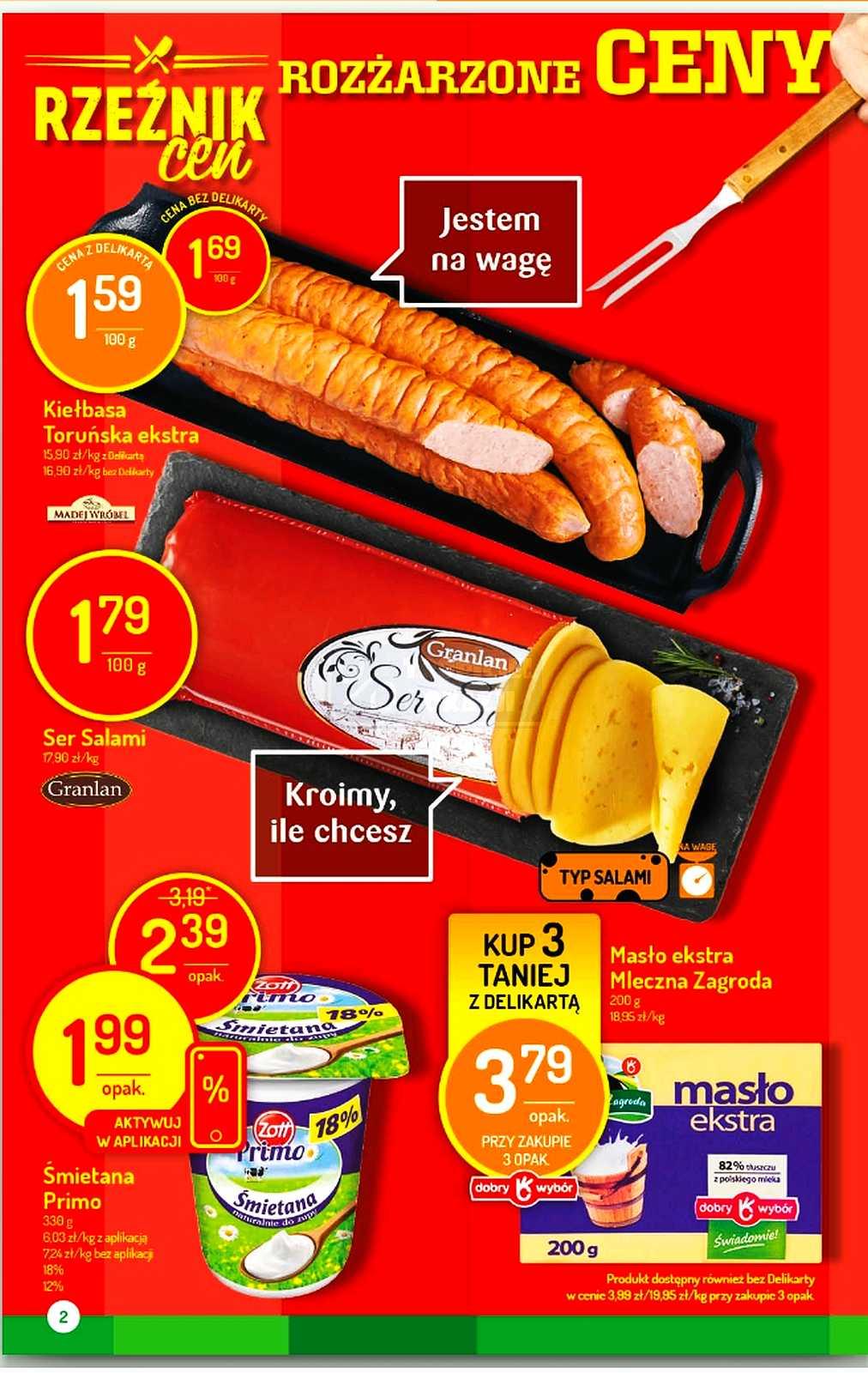 Gazetka promocyjna Delikatesy Centrum str. 2