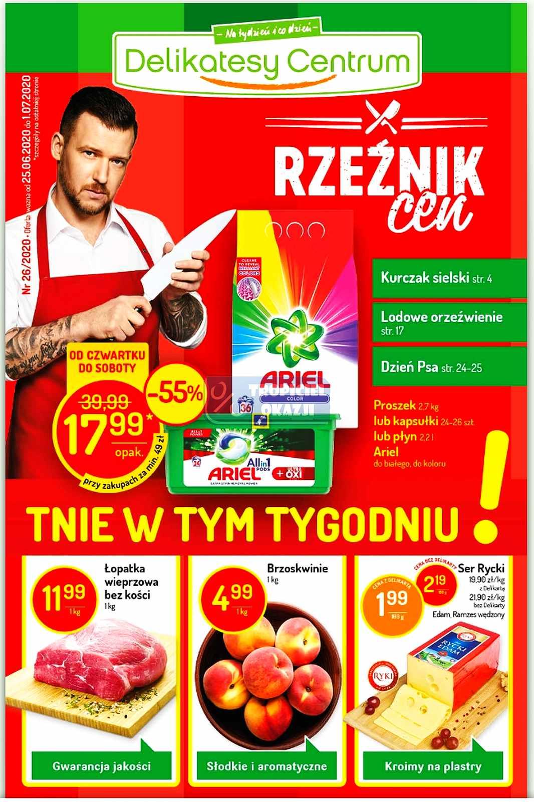 Gazetka promocyjna Delikatesy Centrum str. 1