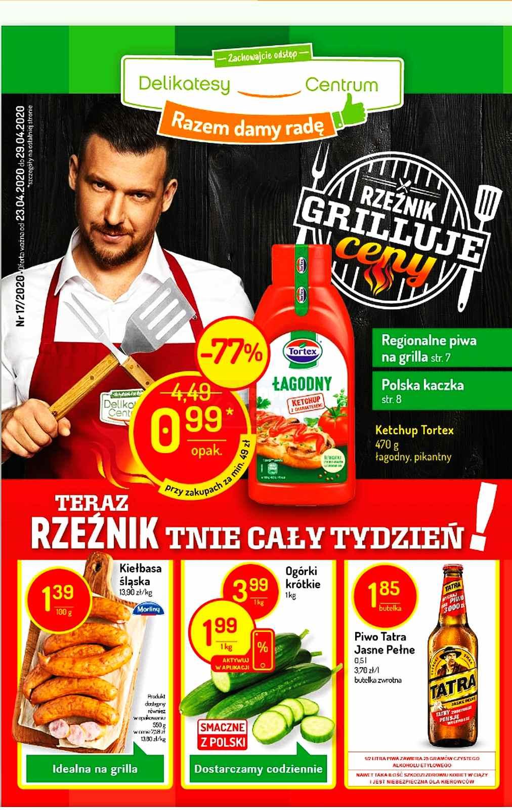 Gazetka promocyjna Delikatesy Centrum str. 1