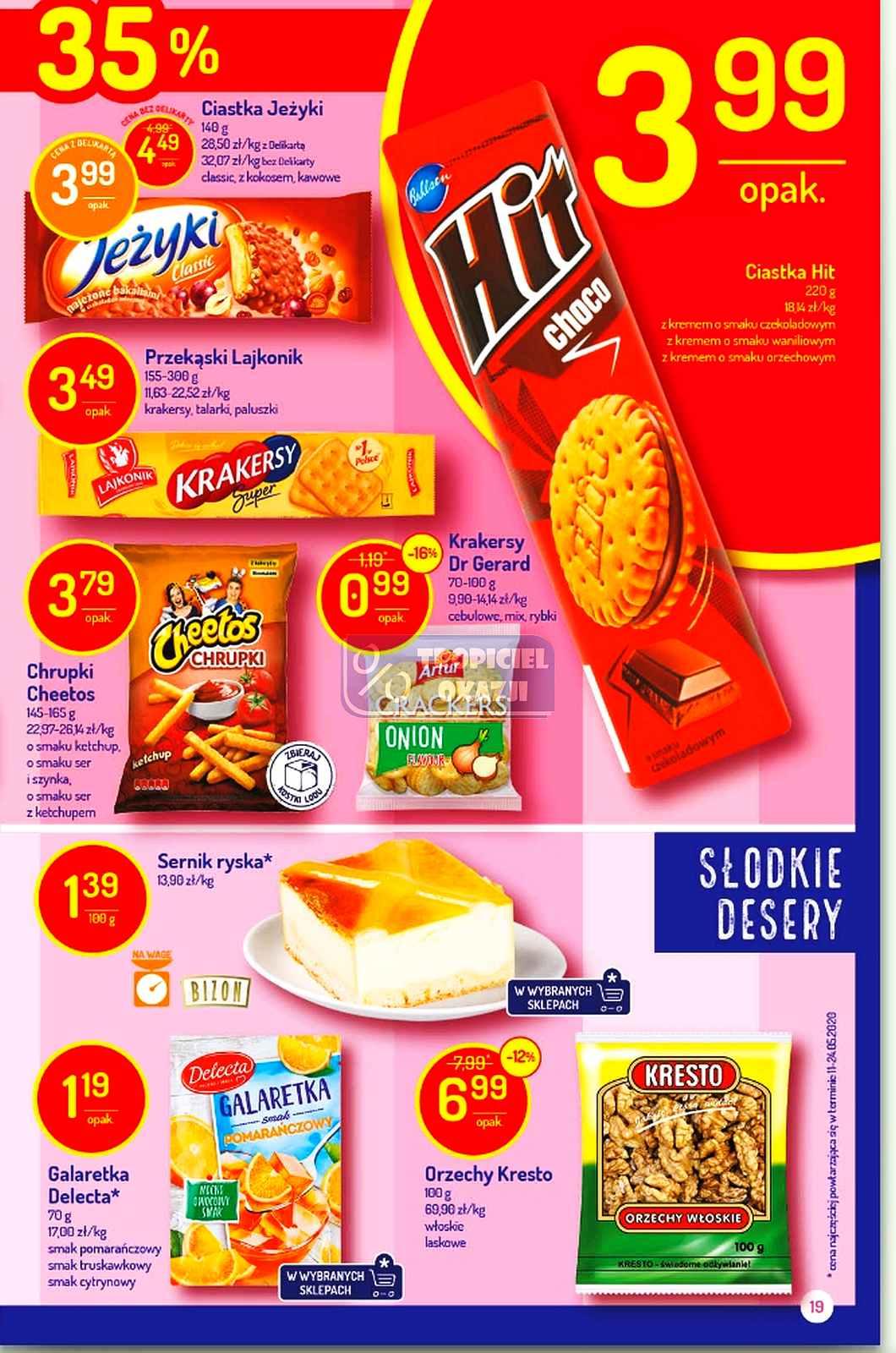 Gazetka promocyjna Delikatesy Centrum str. 19