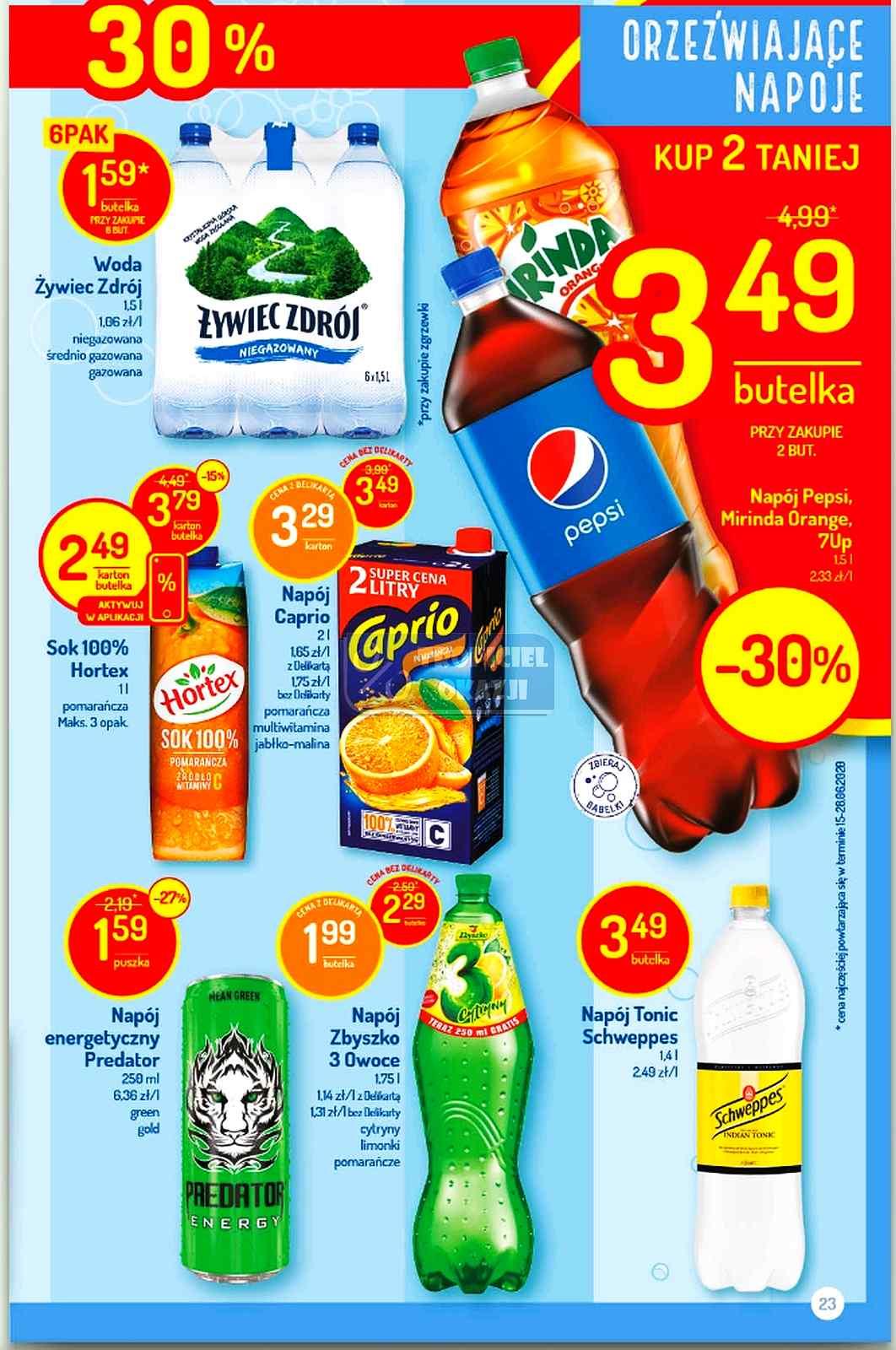 Gazetka promocyjna Delikatesy Centrum str. 23