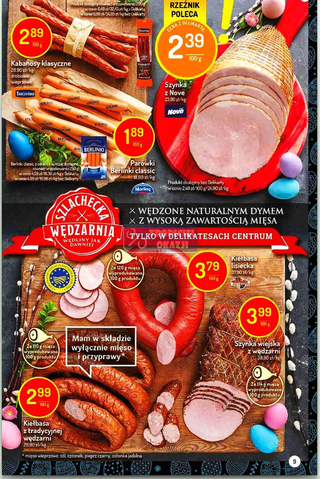 Gazetka promocyjna Delikatesy Centrum str. 9