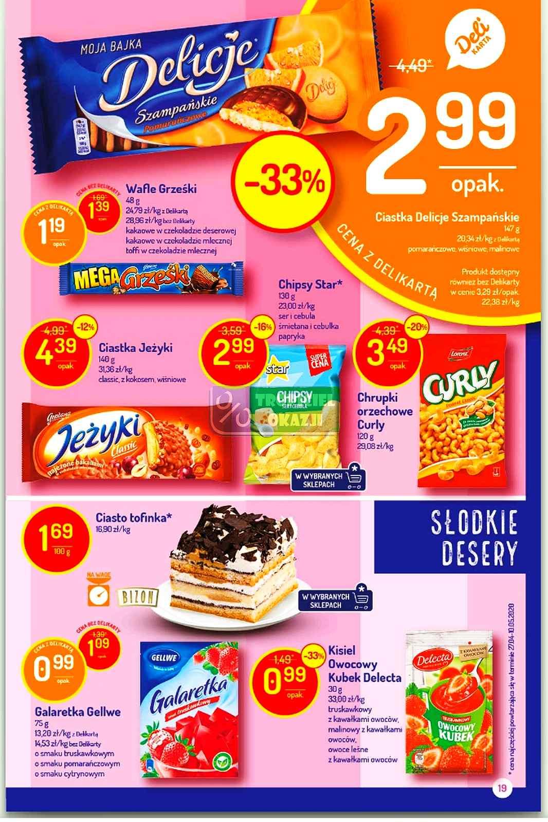 Gazetka promocyjna Delikatesy Centrum str. 19
