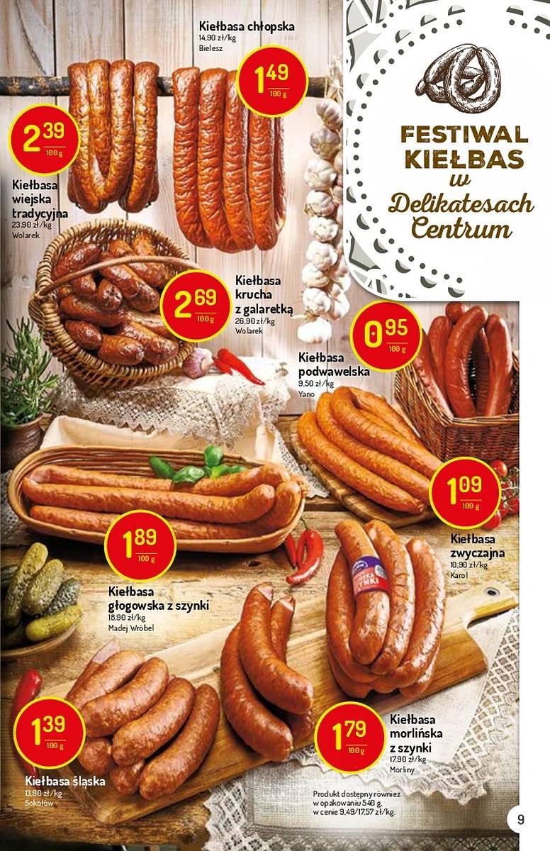 Gazetka promocyjna Delikatesy Centrum str. 9
