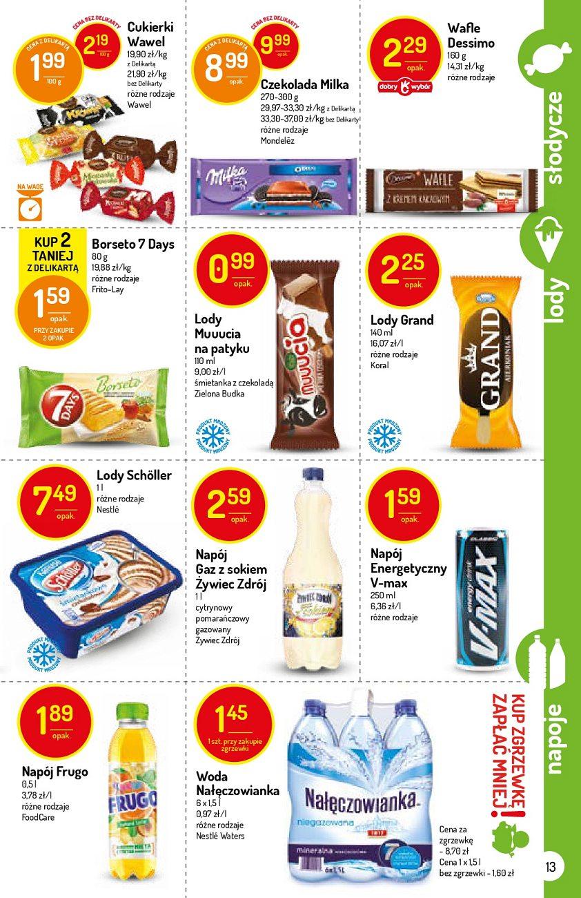 Gazetka promocyjna Delikatesy Centrum str. 13