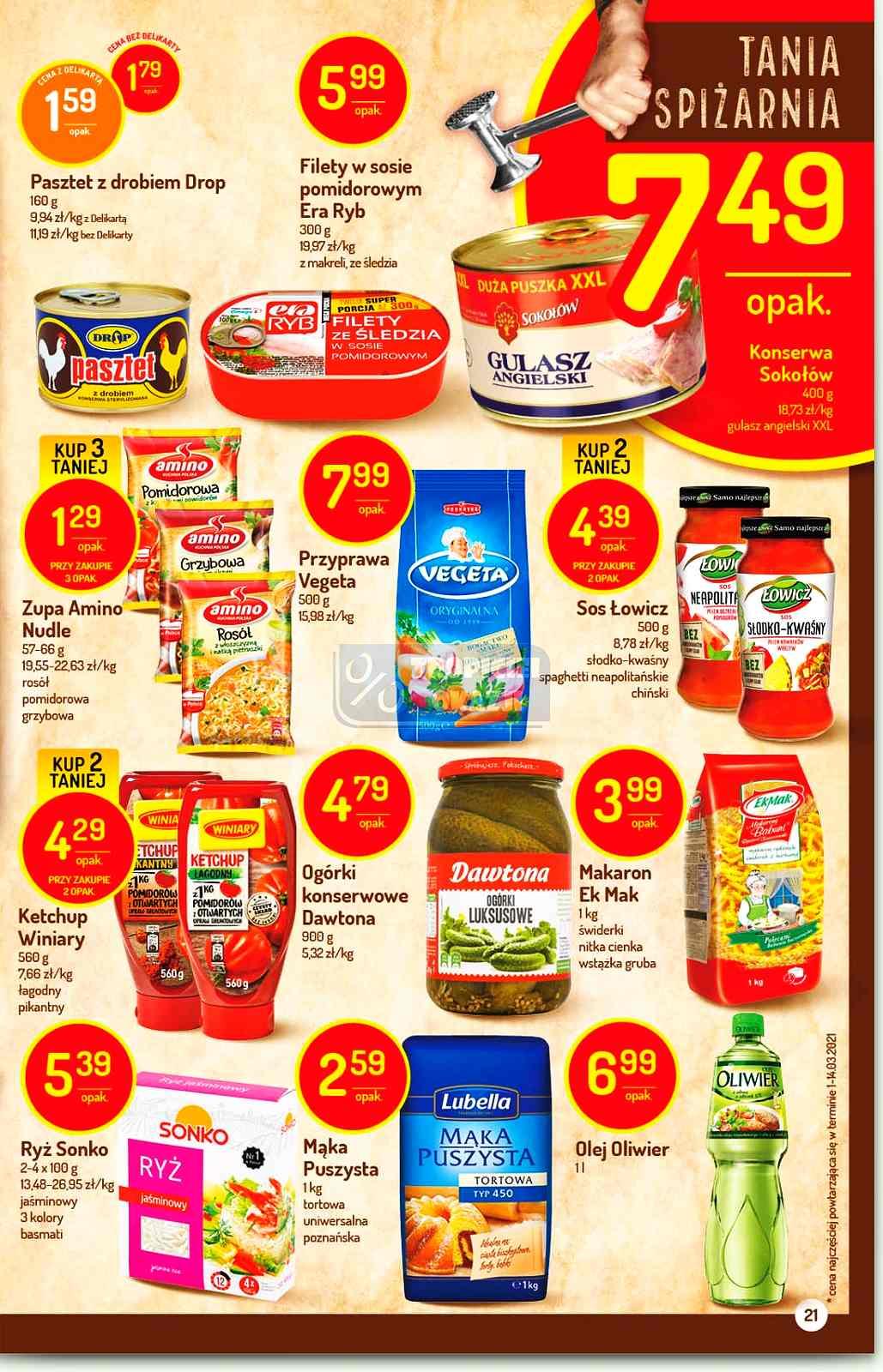 Gazetka promocyjna Delikatesy Centrum str. 21