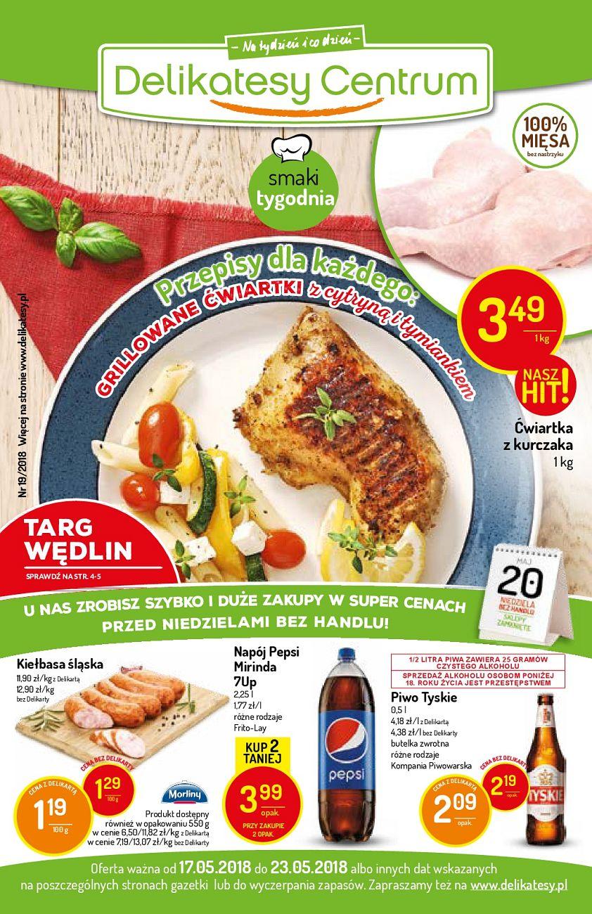 Gazetka promocyjna Delikatesy Centrum str. 1