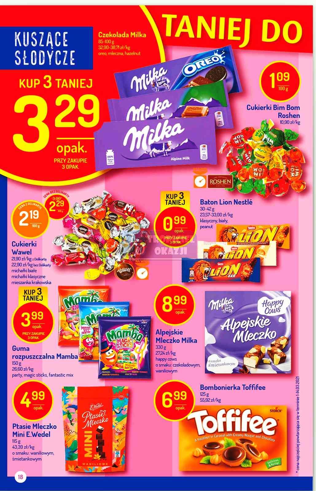 Gazetka promocyjna Delikatesy Centrum str. 18