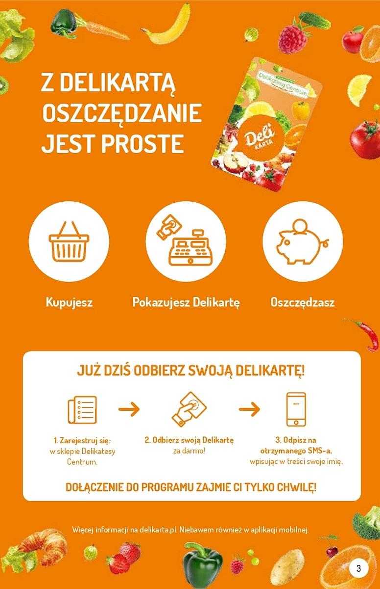 Gazetka promocyjna Delikatesy Centrum str. 3