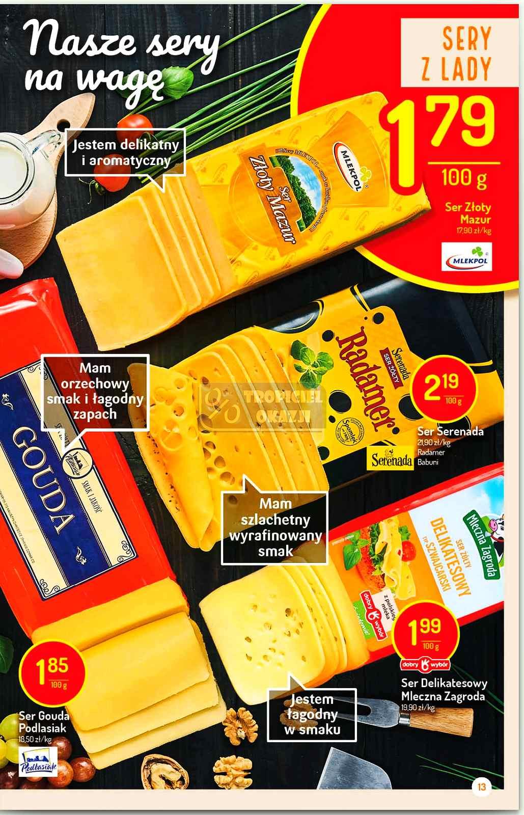 Gazetka promocyjna Delikatesy Centrum str. 13