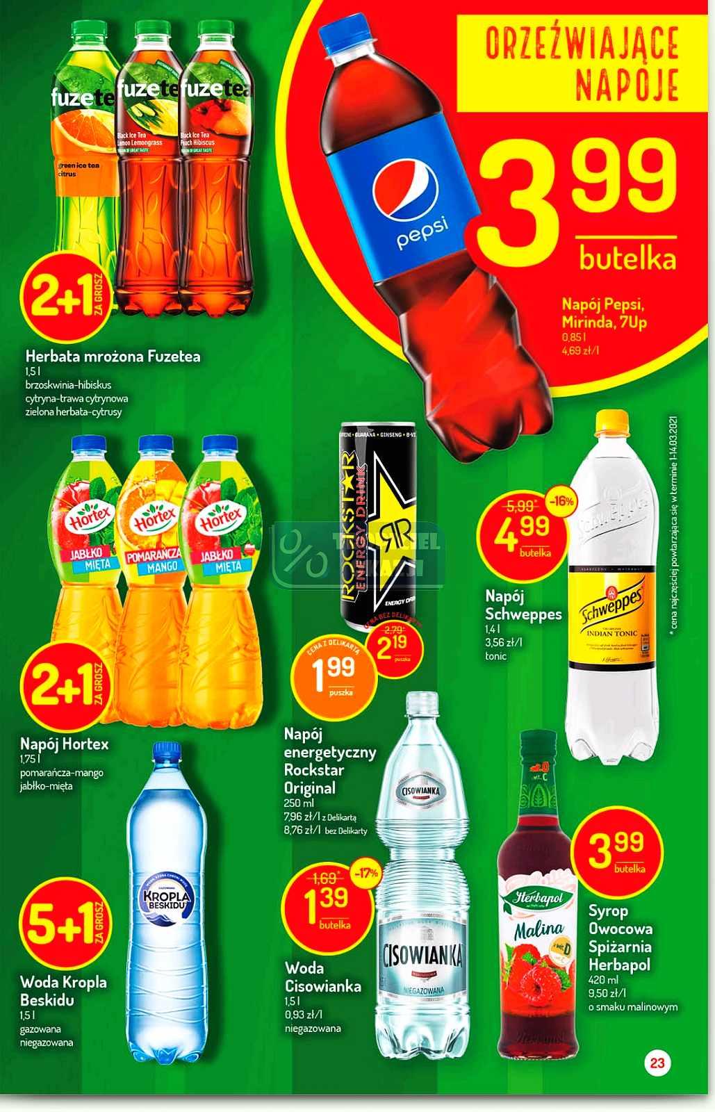 Gazetka promocyjna Delikatesy Centrum str. 23