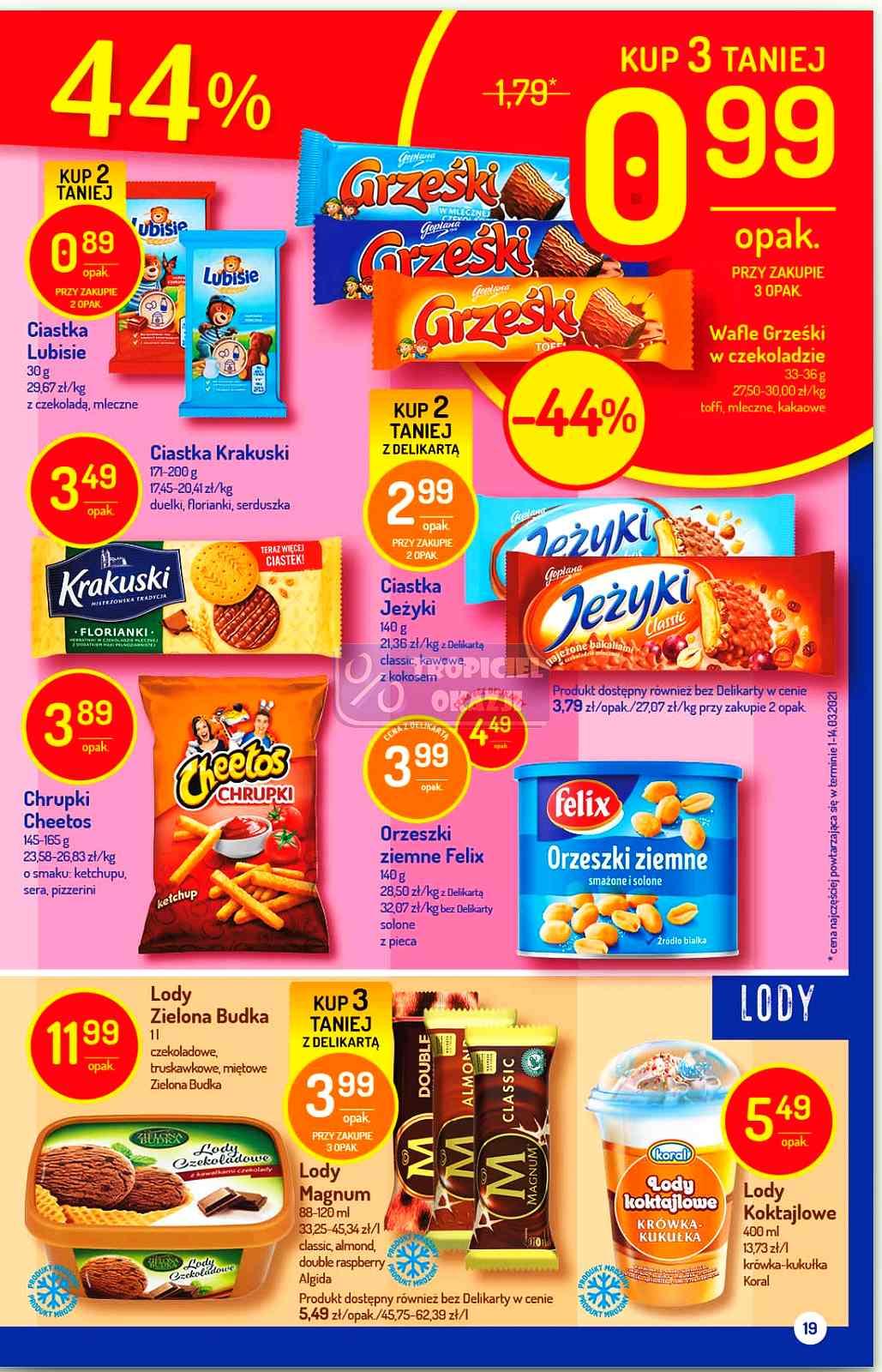 Gazetka promocyjna Delikatesy Centrum str. 19